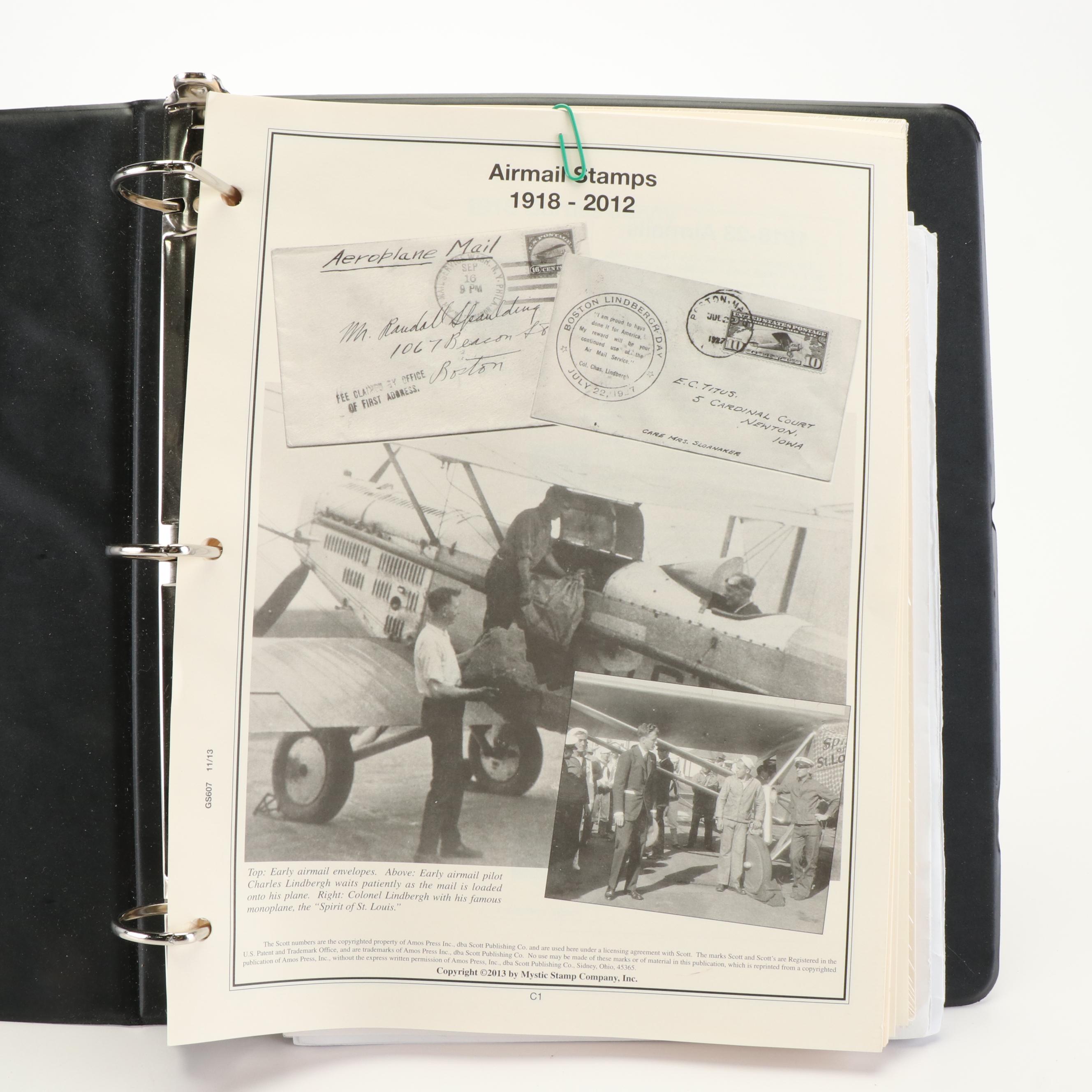 "The Advanced Heritage Collection" U.S. Commemorative Stamp Album