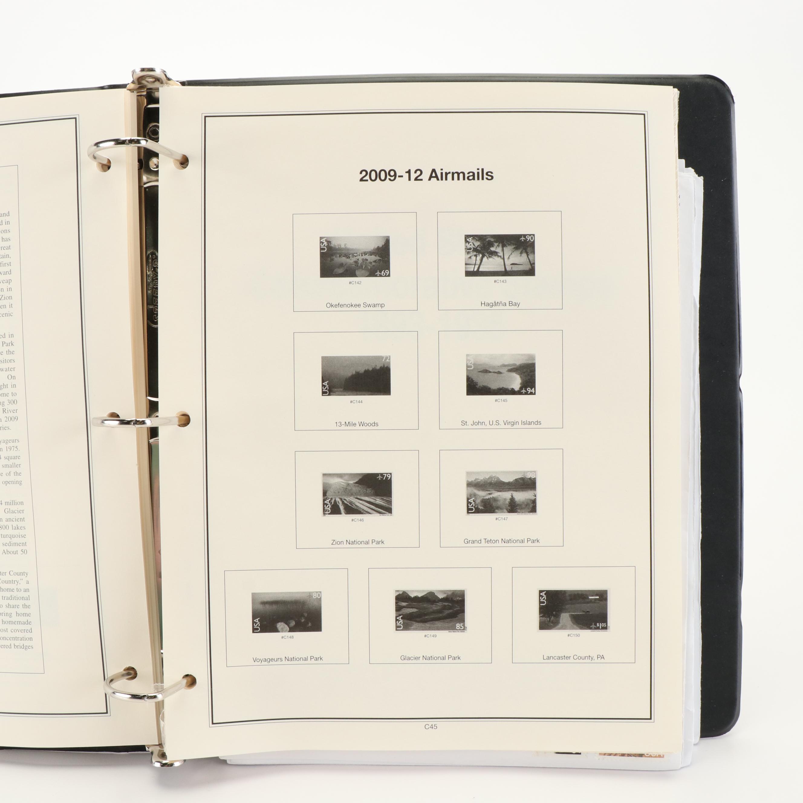 "The Advanced Heritage Collection" U.S. Commemorative Stamp Album