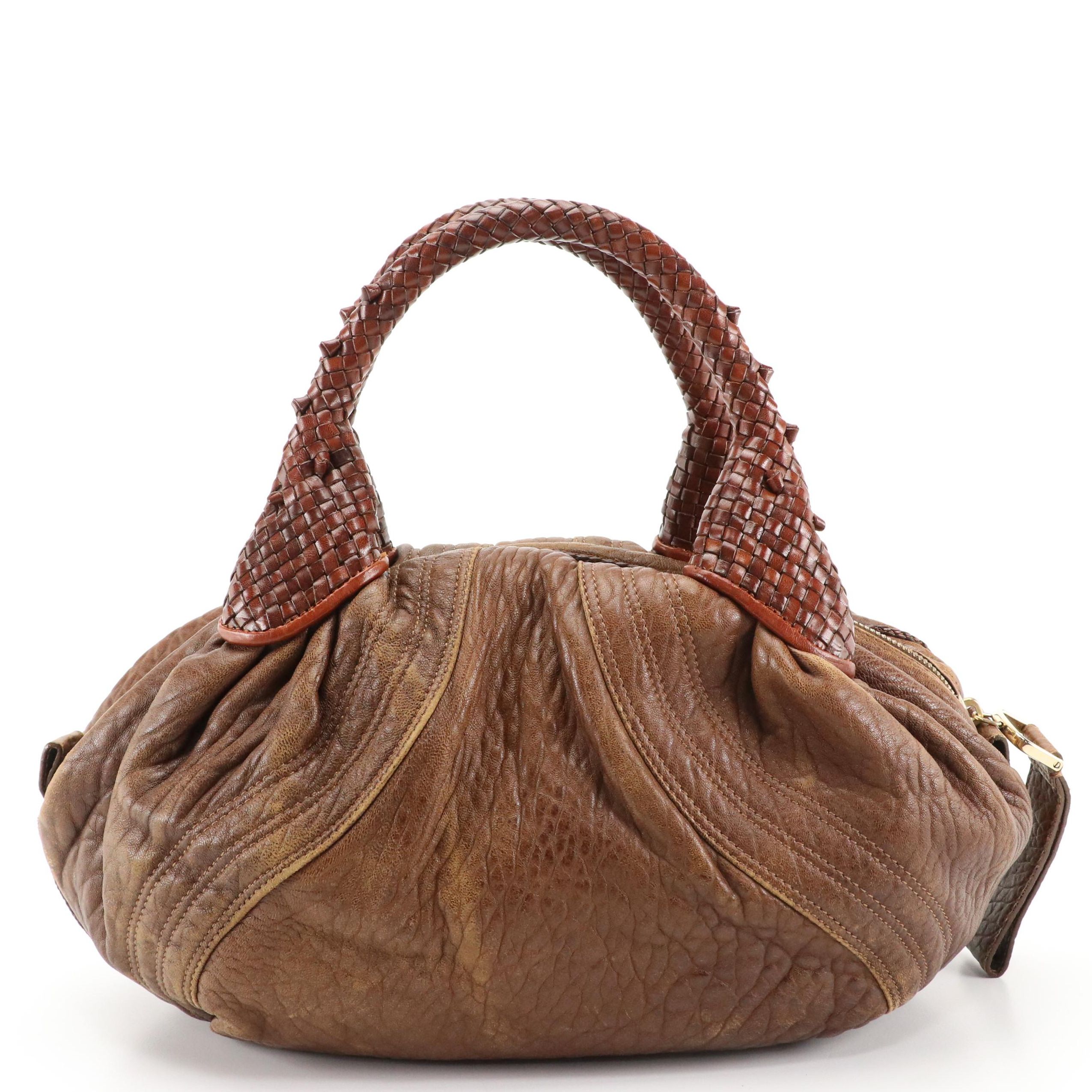 Fendi Baby Spy Bag 8BL078 in Nuvolata Nappa Leather