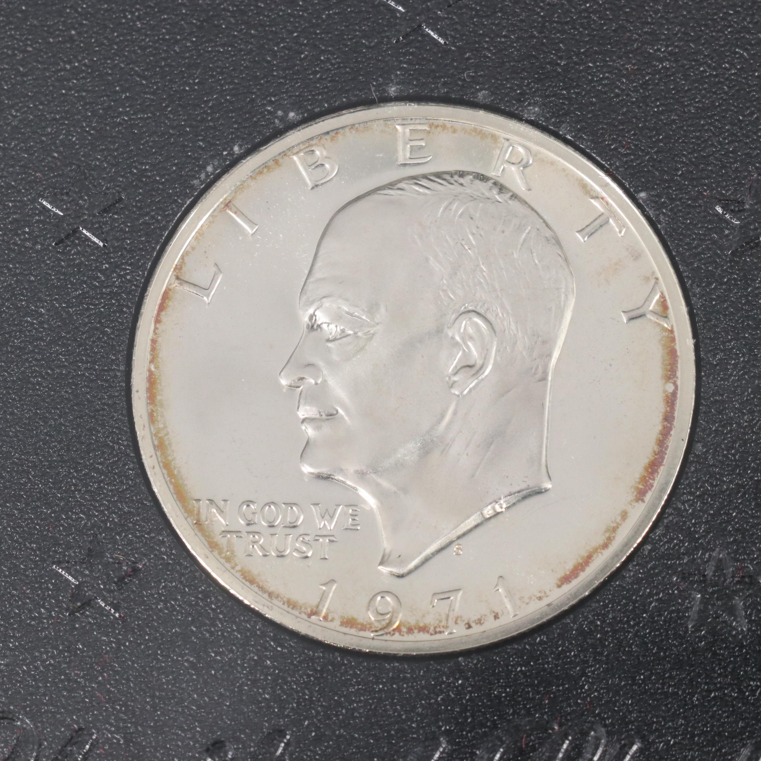 Collection of Eighty-Two U.S. Proof Sets, Mint Sets, and Eisenhower Dollars