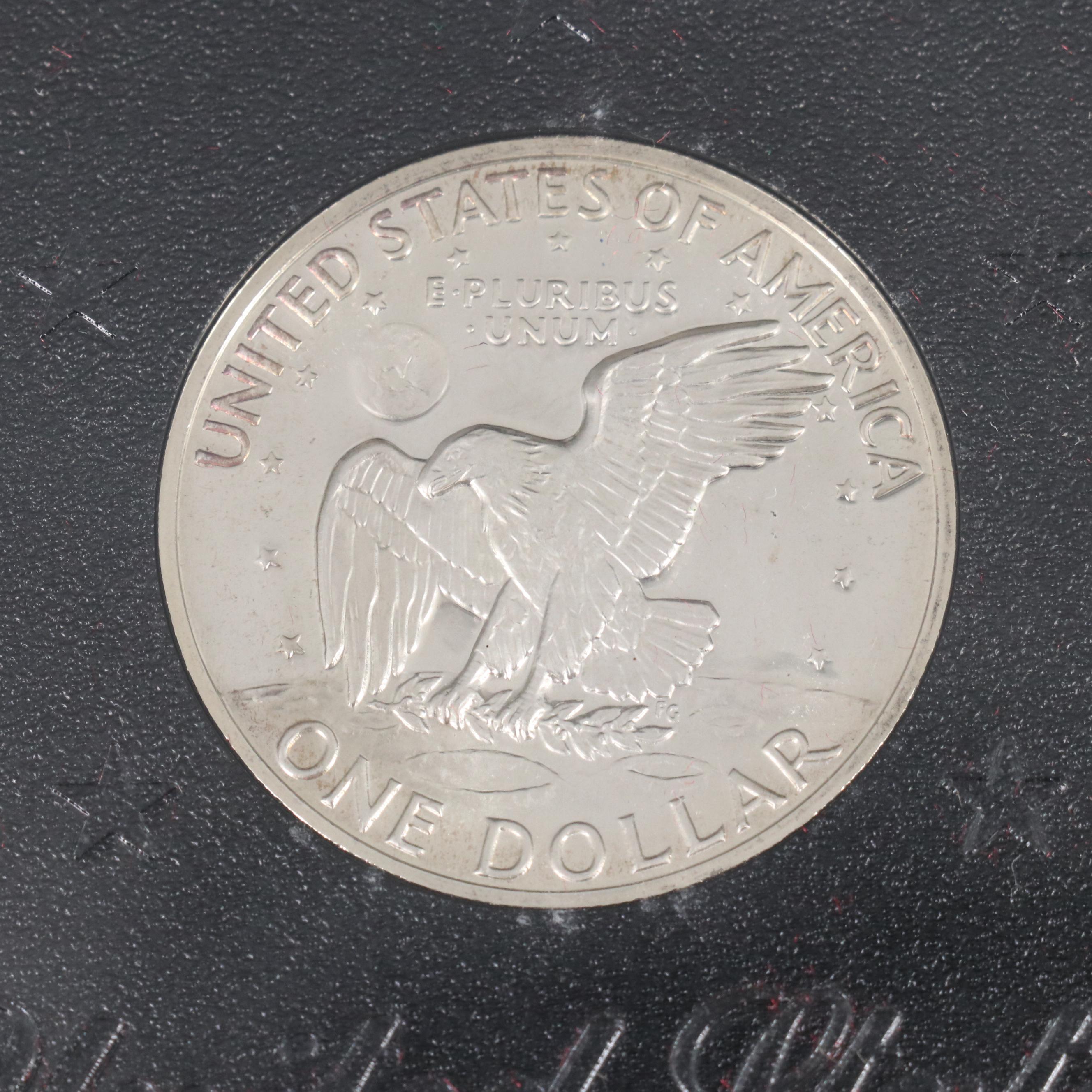 Collection of Eighty-Two U.S. Proof Sets, Mint Sets, and Eisenhower Dollars