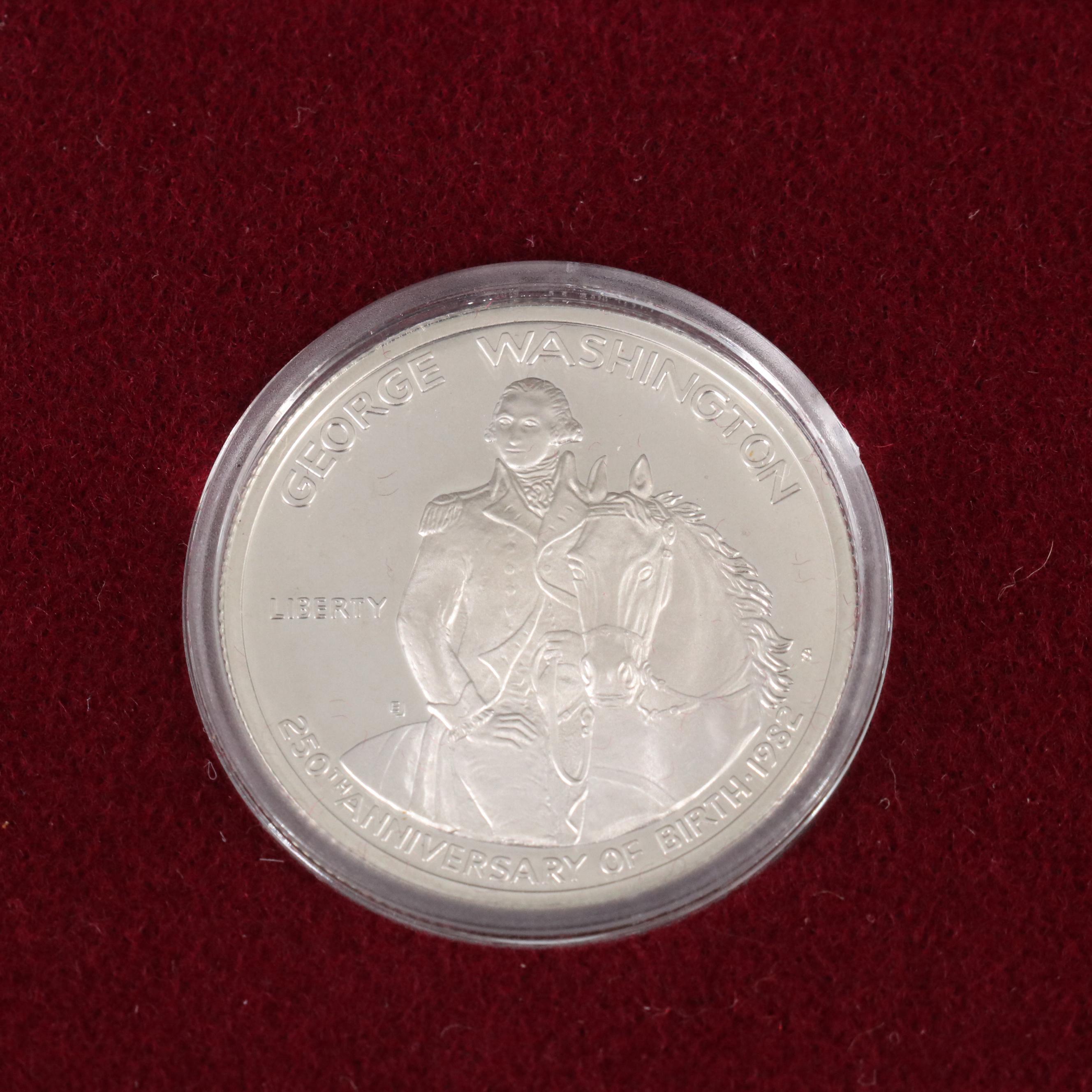 Collection of Eighty-Two U.S. Proof Sets, Mint Sets, and Eisenhower Dollars