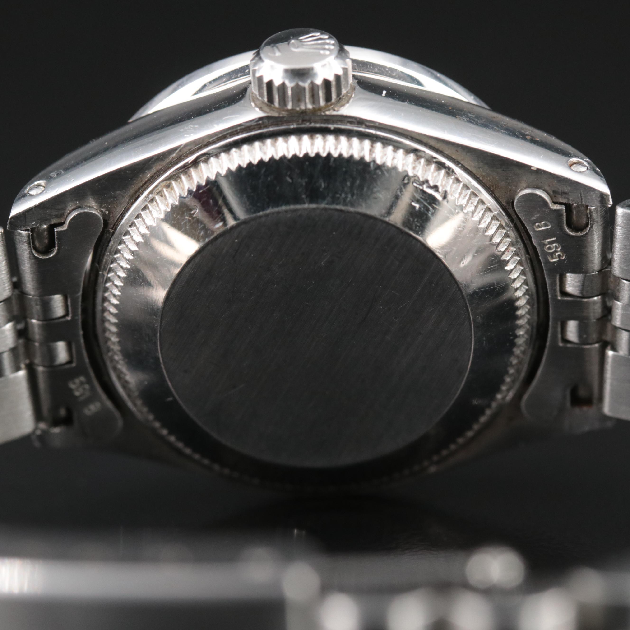 1971 Rolex Custom Diamond Dial and Bezel Datejust Watch