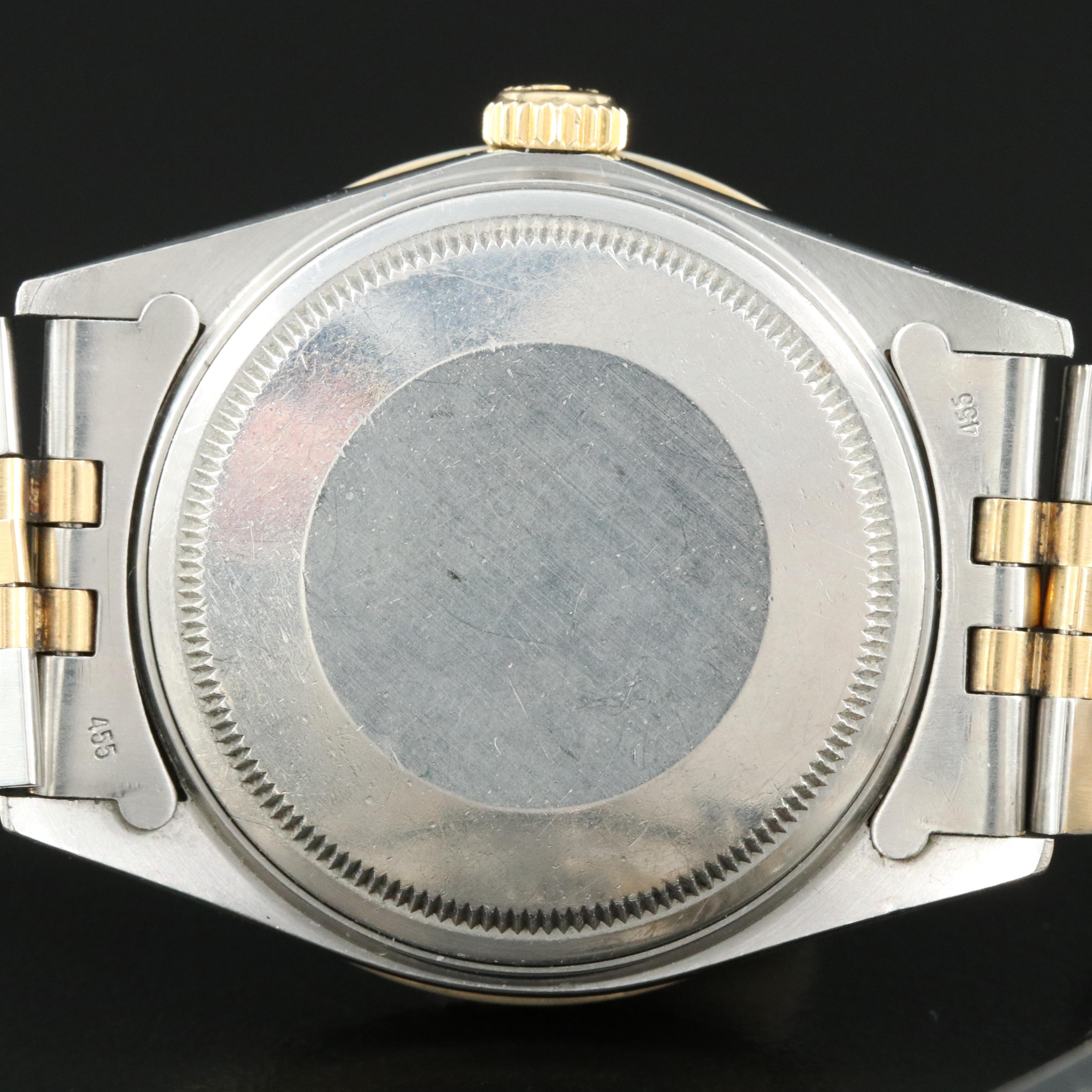 1987 Rolex Oyster Perpetual Datejust 2.60 CTW Diamond Two-Tone Watch