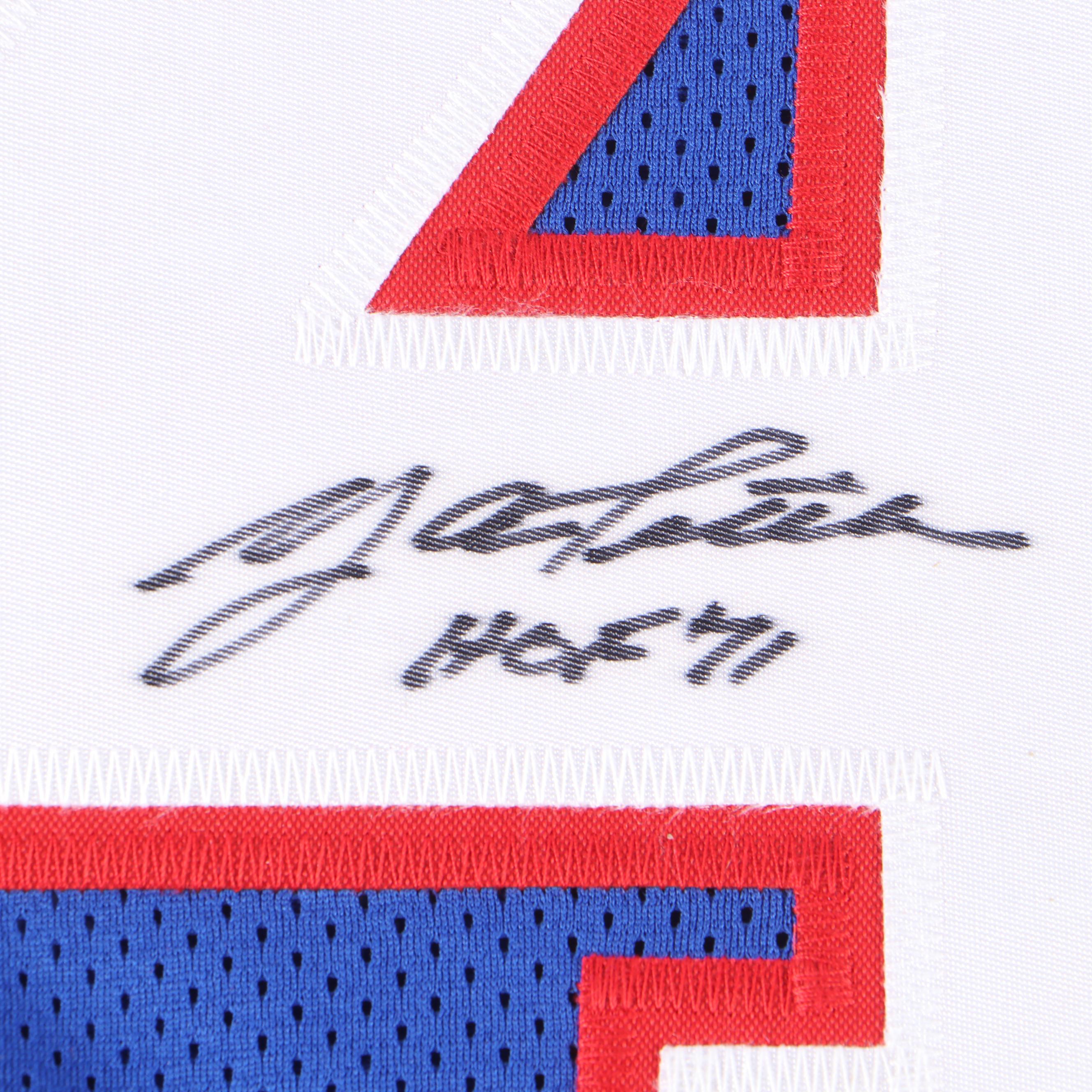 Y.A. Tittle Signed New York Giants Football Jersey