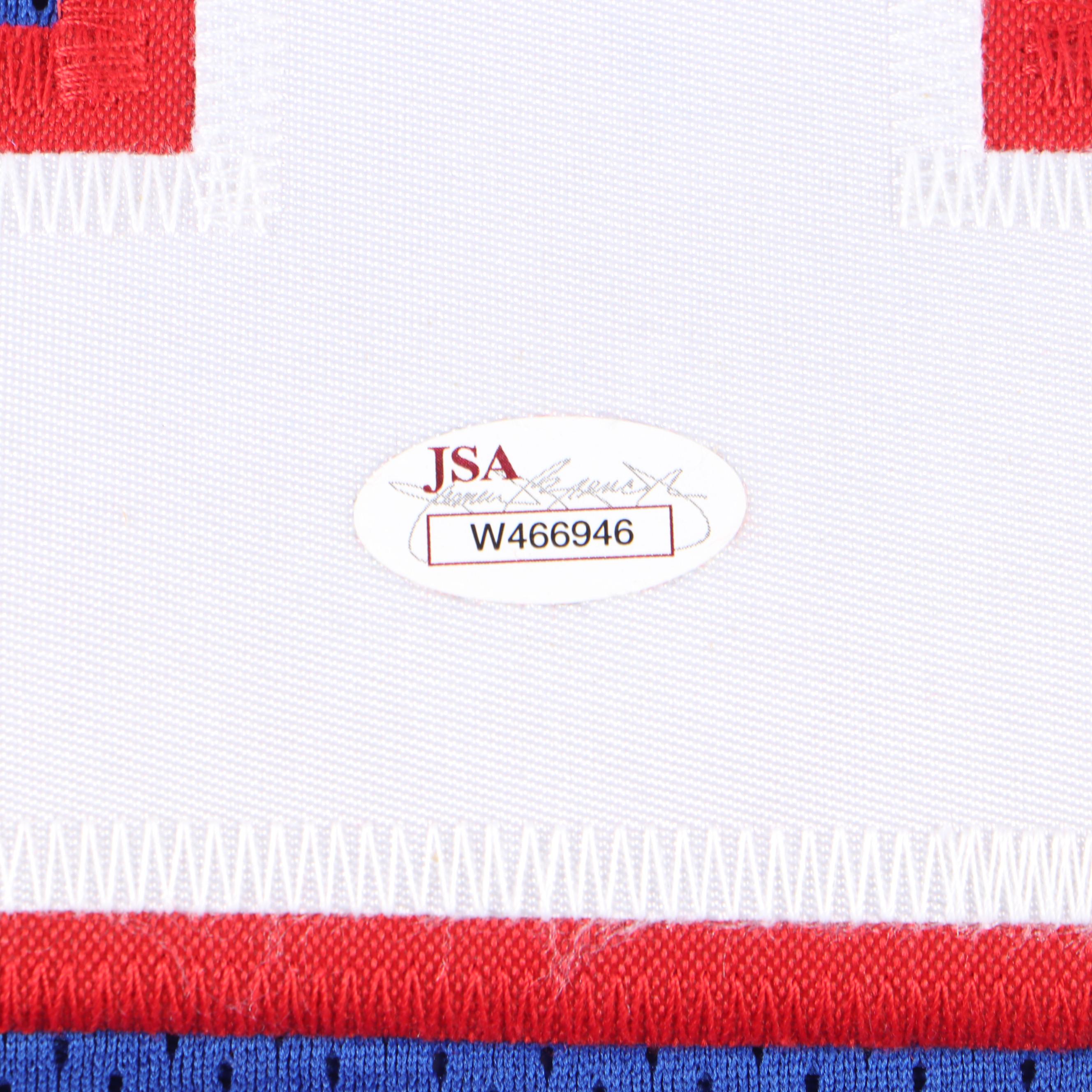 Y.A. Tittle Signed New York Giants Football Jersey