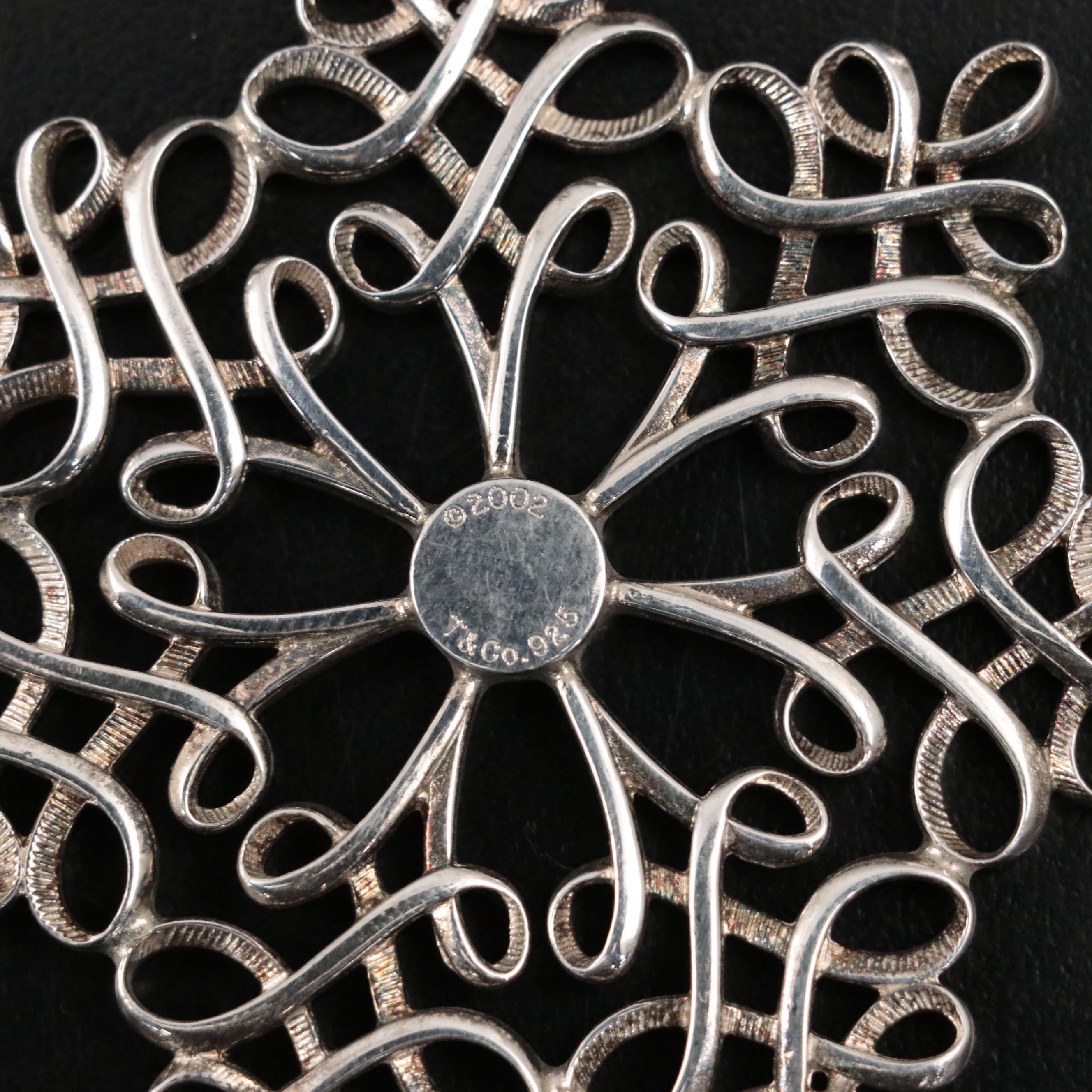 Tiffany & Co. Sterling Silver Snowflake Ornaments