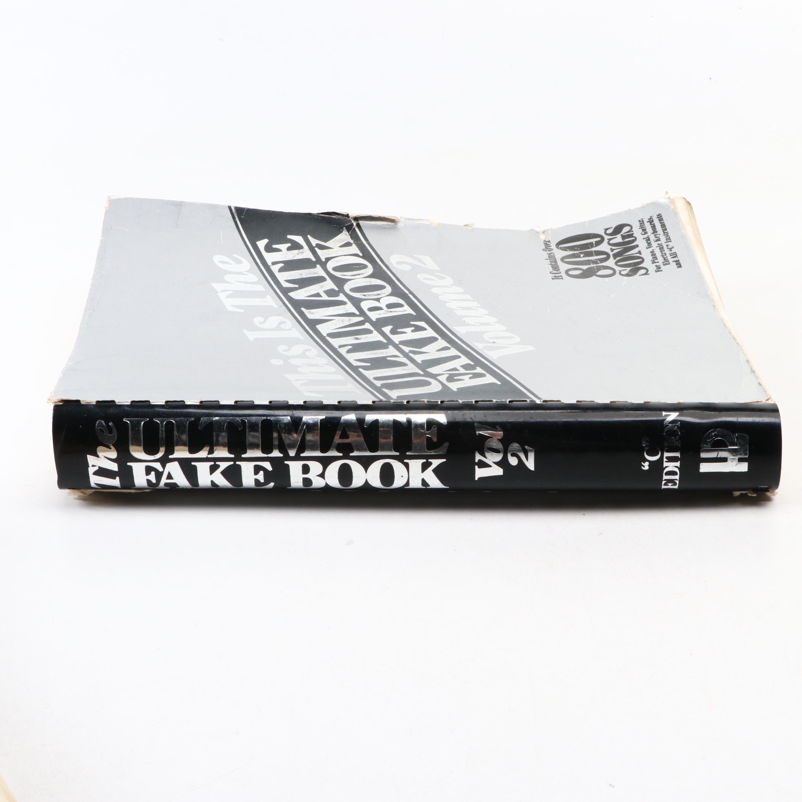 "The Ultimate Fake Book" Sheet Music Reference Books