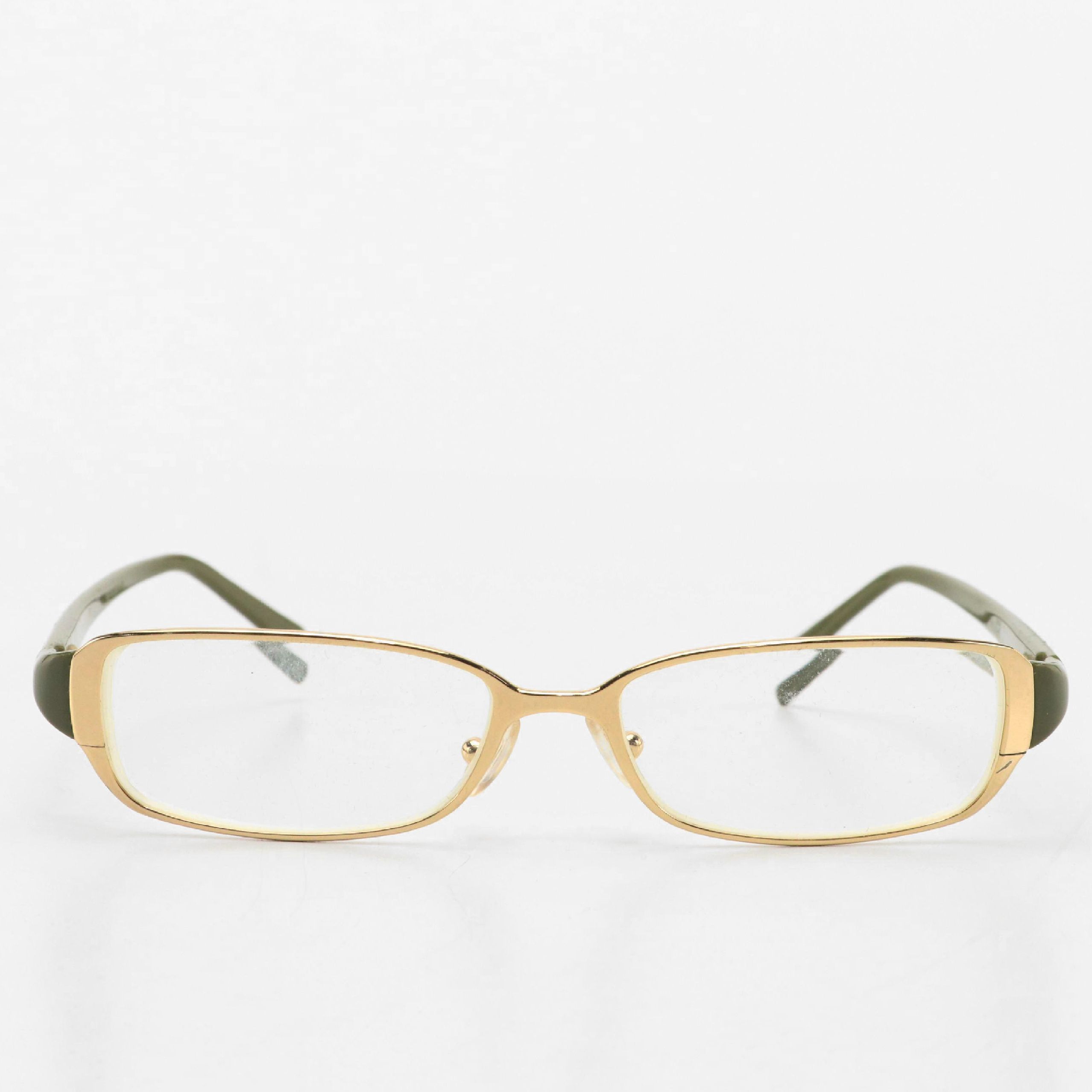 Prada VPR 55G Prescription Rectangular Eyeglasses with Case