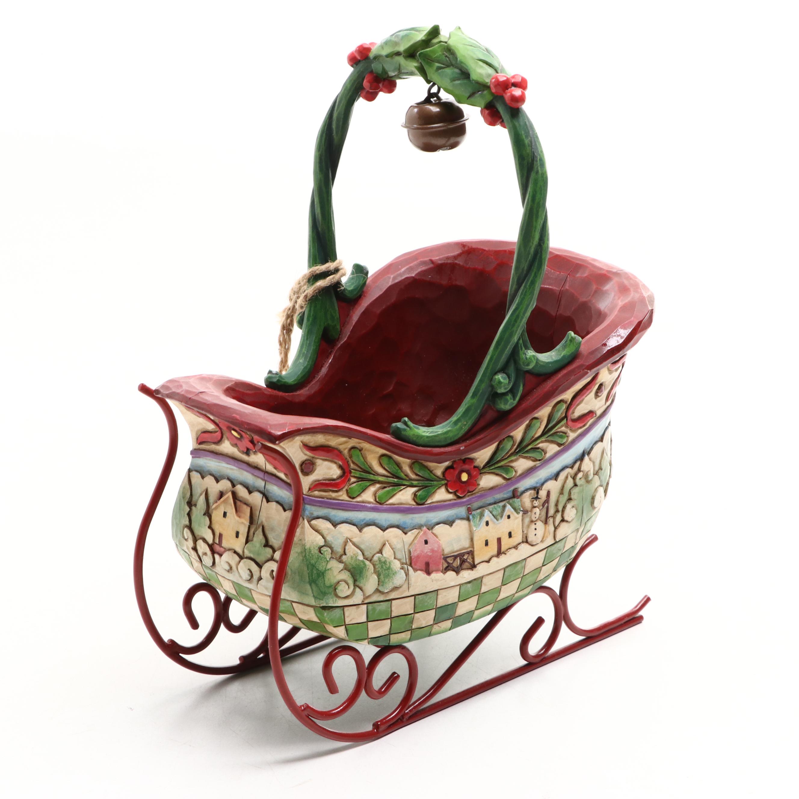 Jim Shore "Sleigh Bells Ring" and Other Holiday Figurines