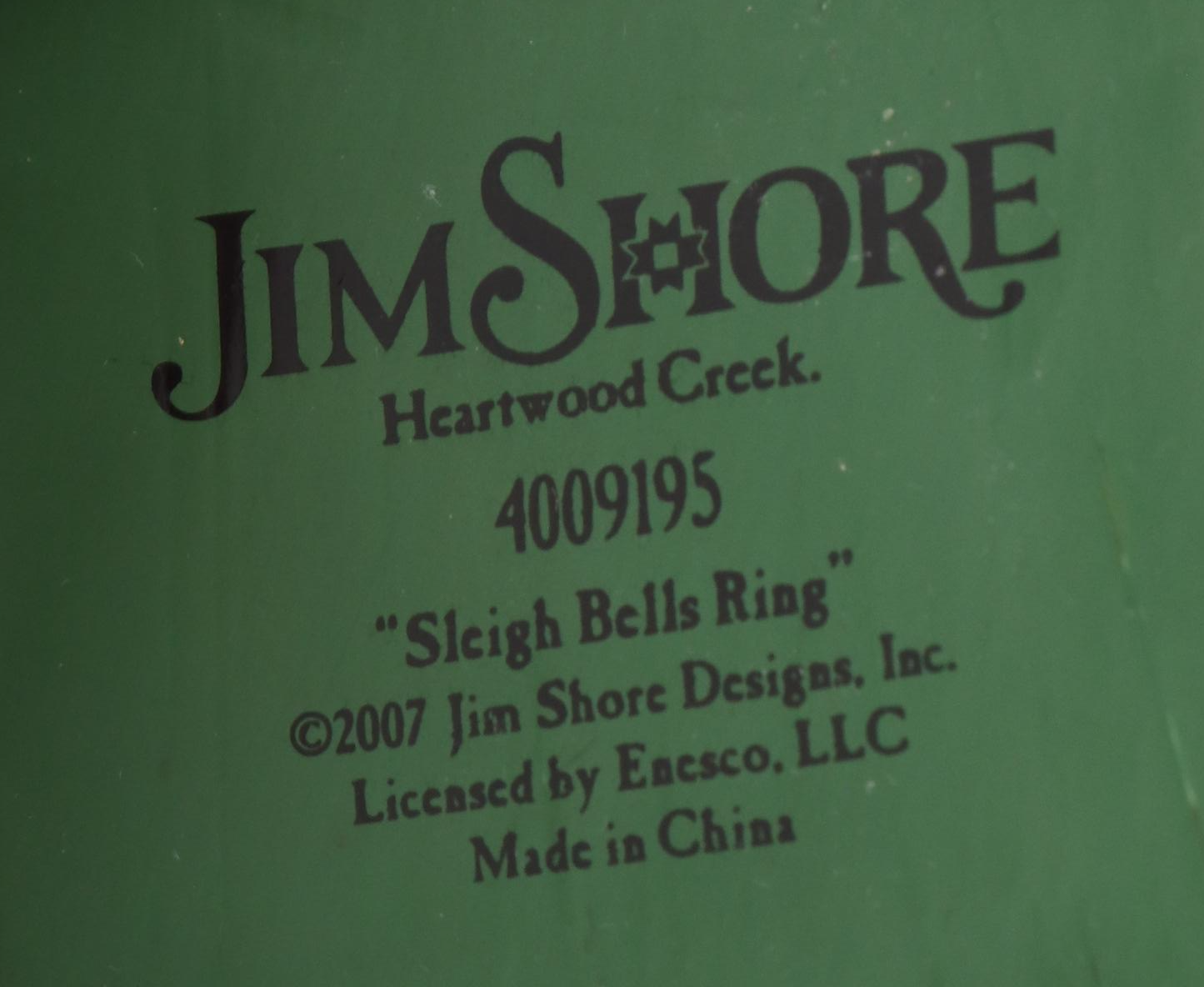 Jim Shore "Sleigh Bells Ring" and Other Holiday Figurines