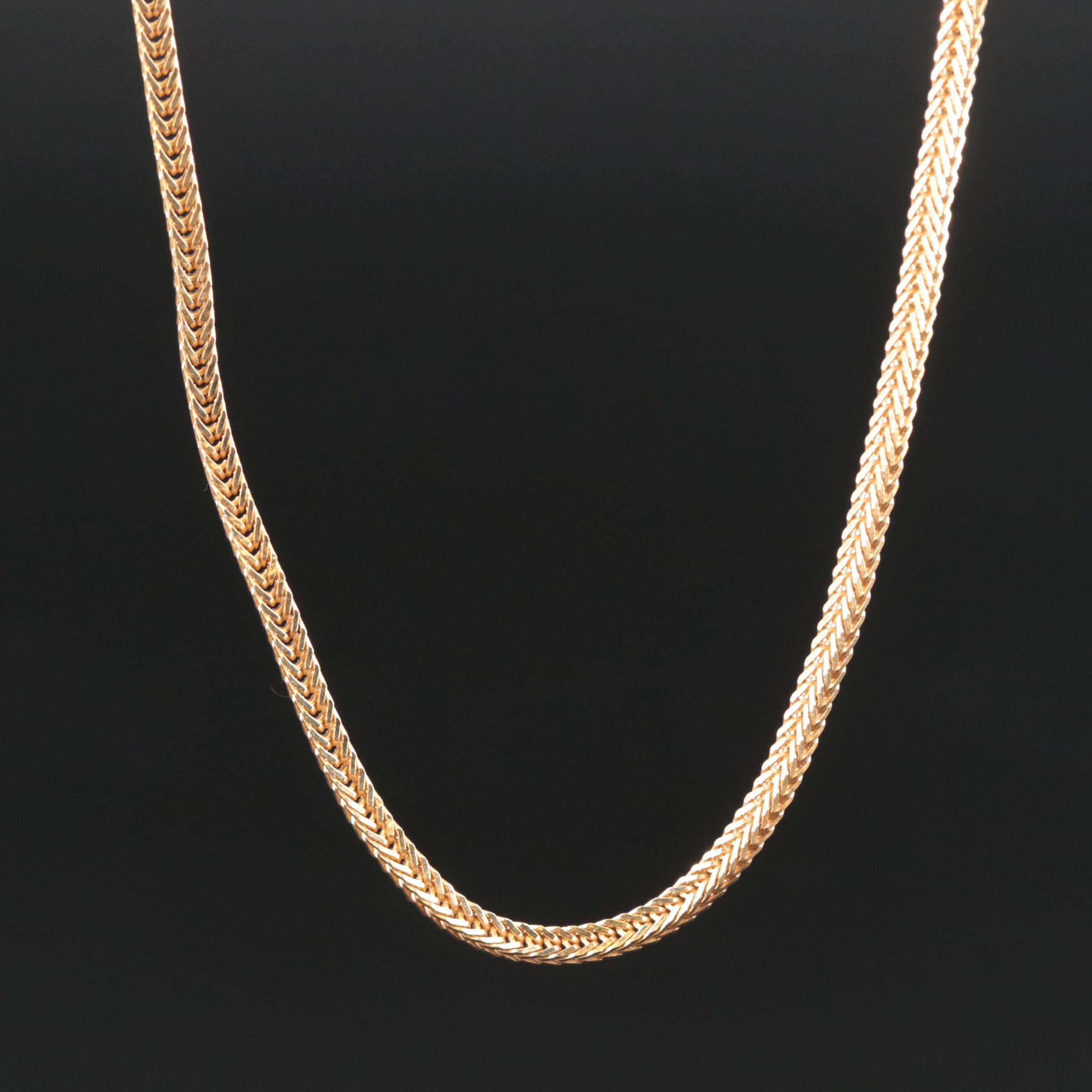 18K Chain Necklace