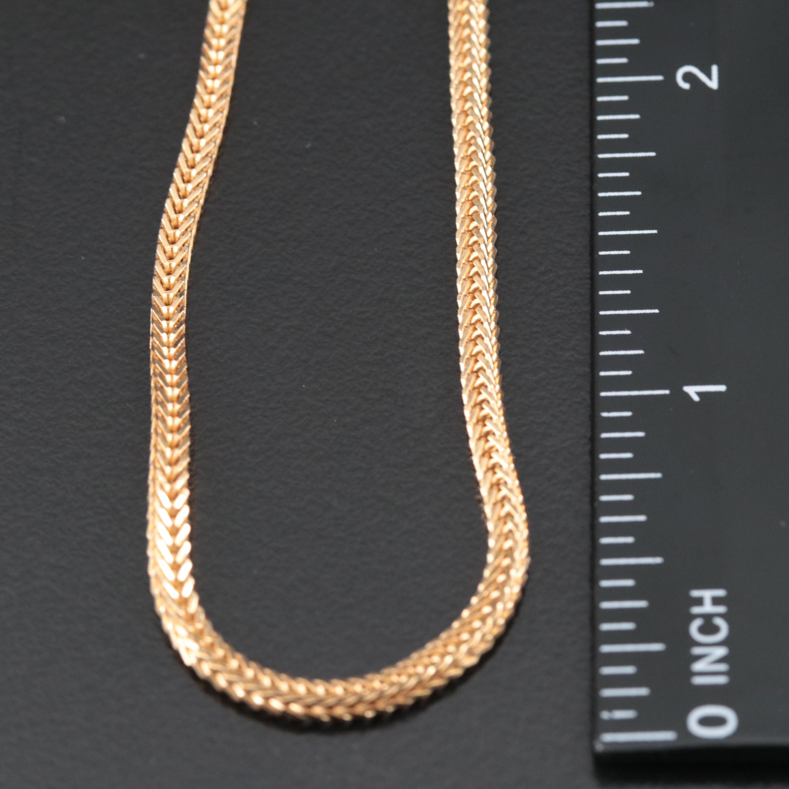 18K Chain Necklace