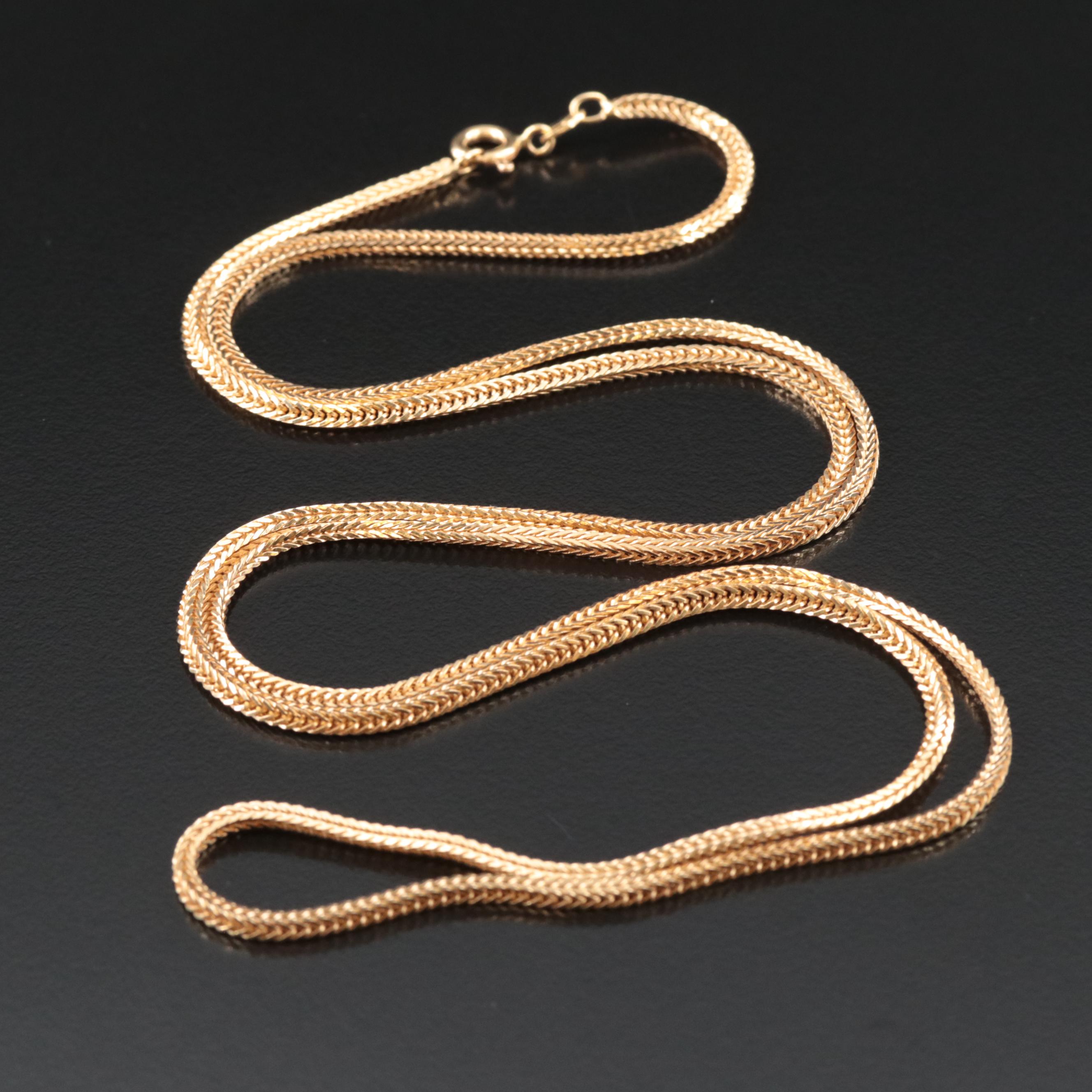 18K Chain Necklace