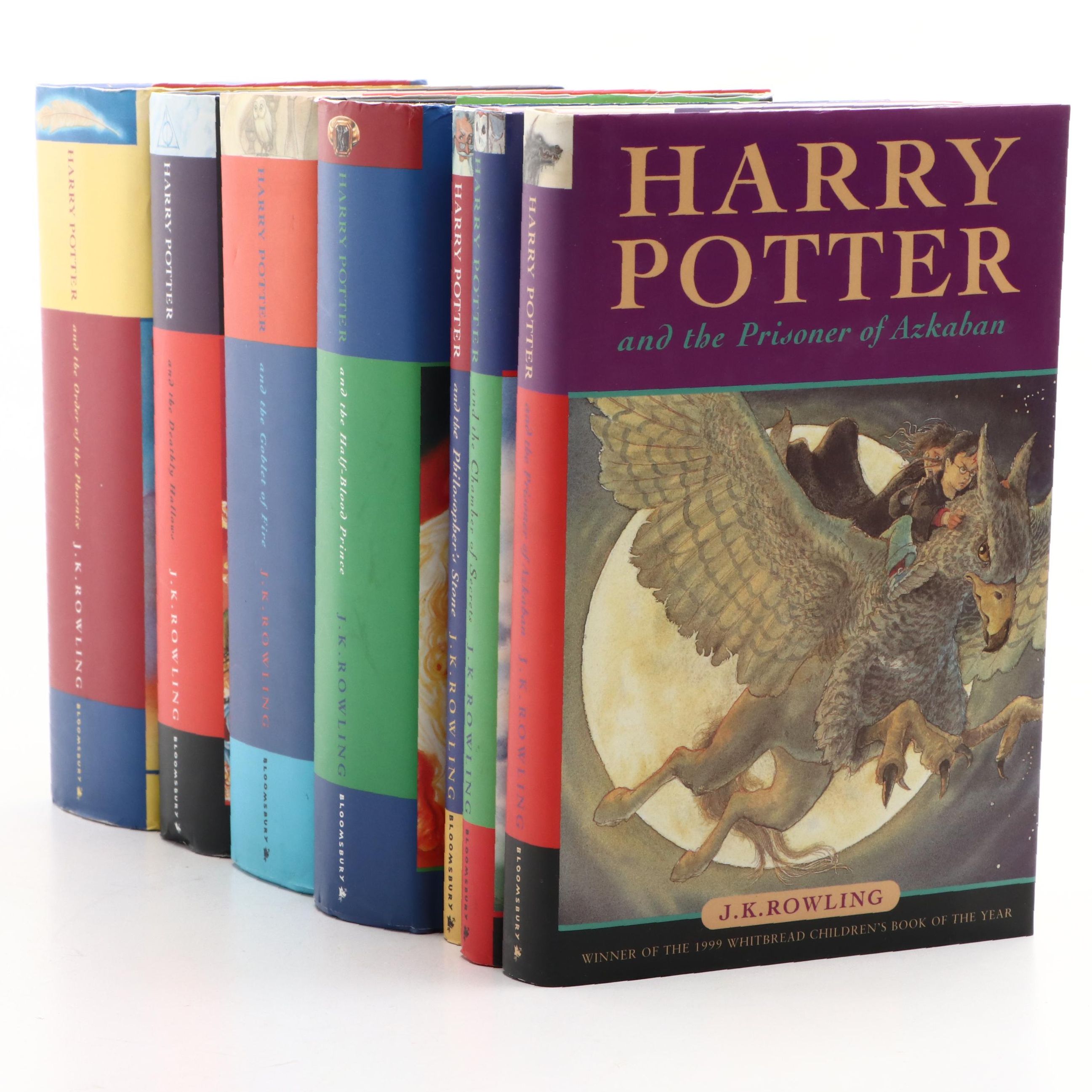 First UK Edition "Harry Potter" Complete Series by J. K. Rowling
