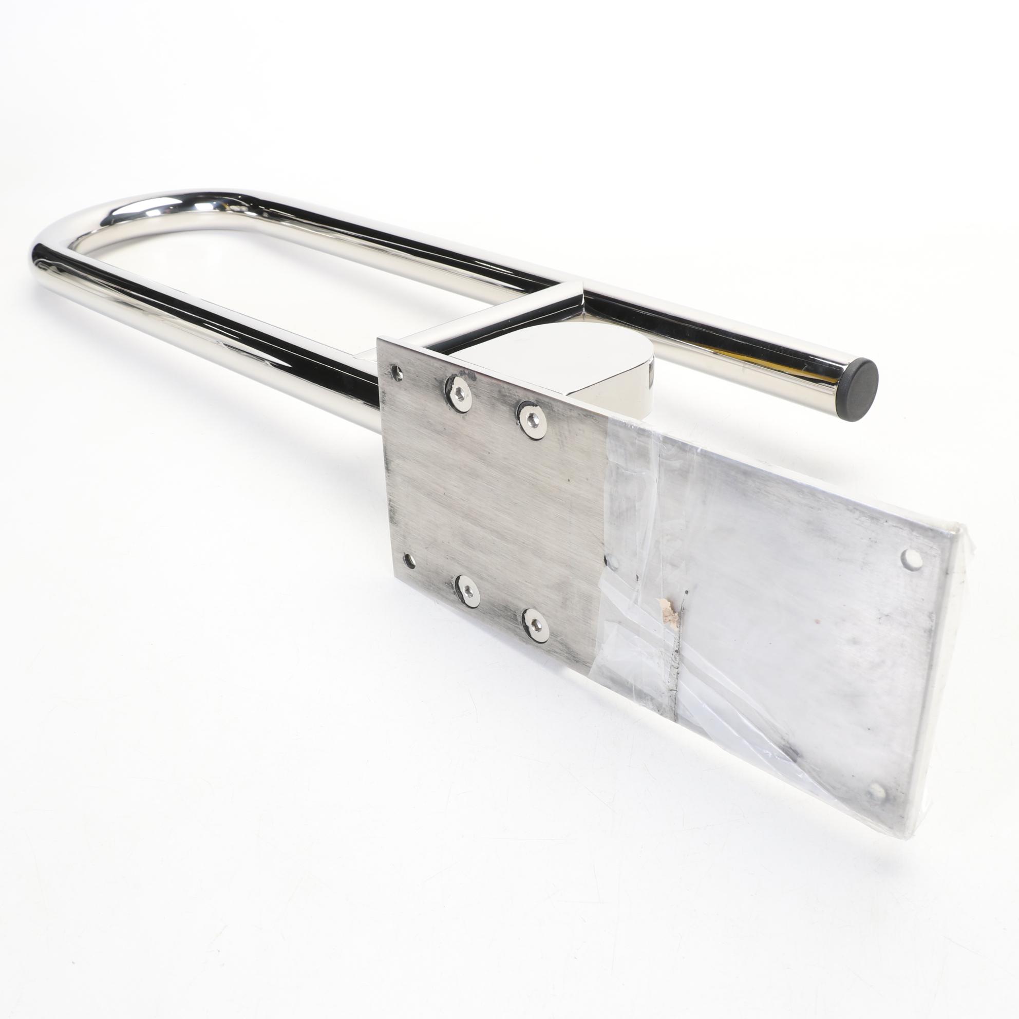 Stainless Steel Flip-Up Grab Bar