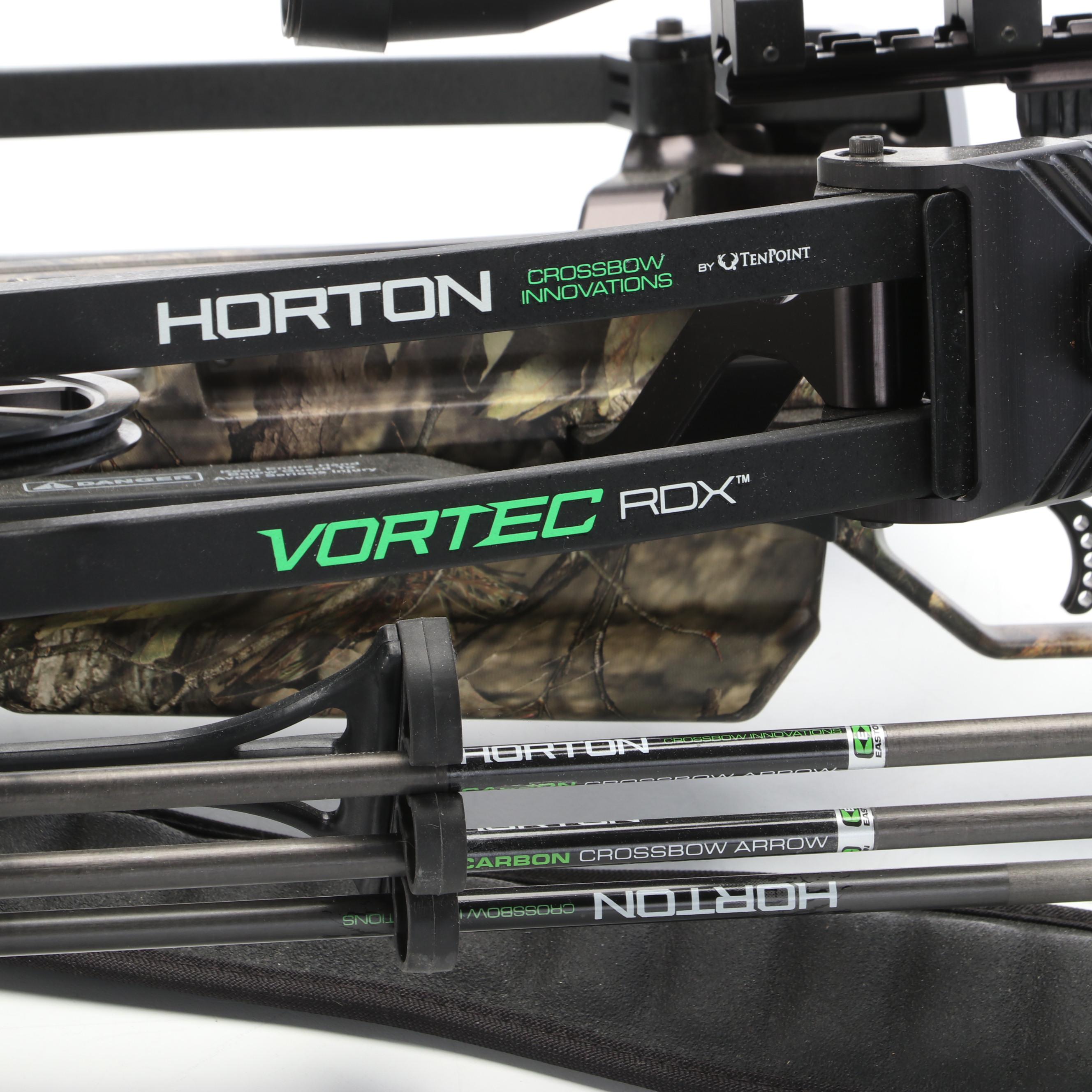 Horton Crossbow with TenPoint Scope, Carbon Arrows