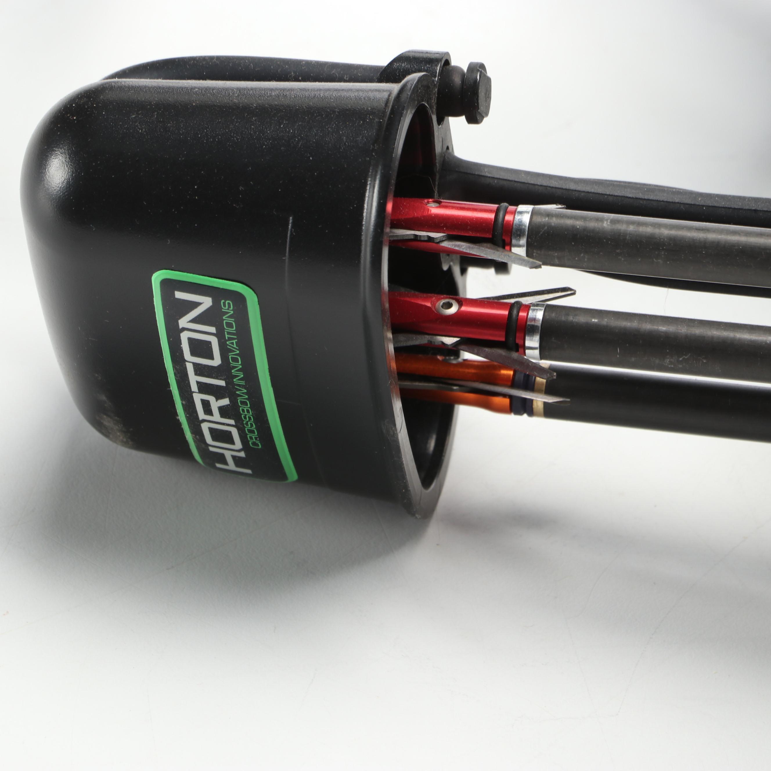 Horton Crossbow with TenPoint Scope, Carbon Arrows