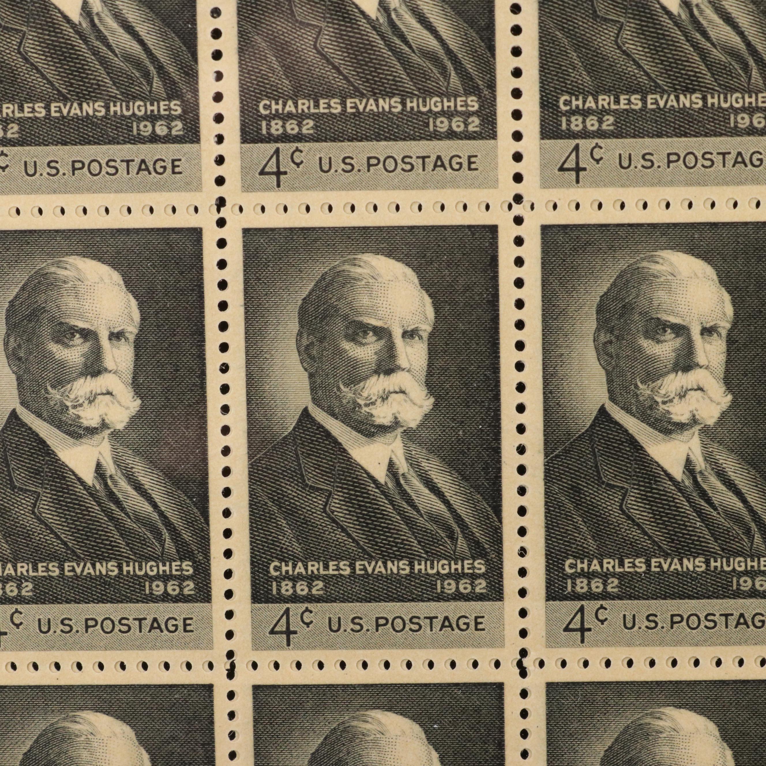 Over 400 Vintage U.S. Postage Stamp Sheets