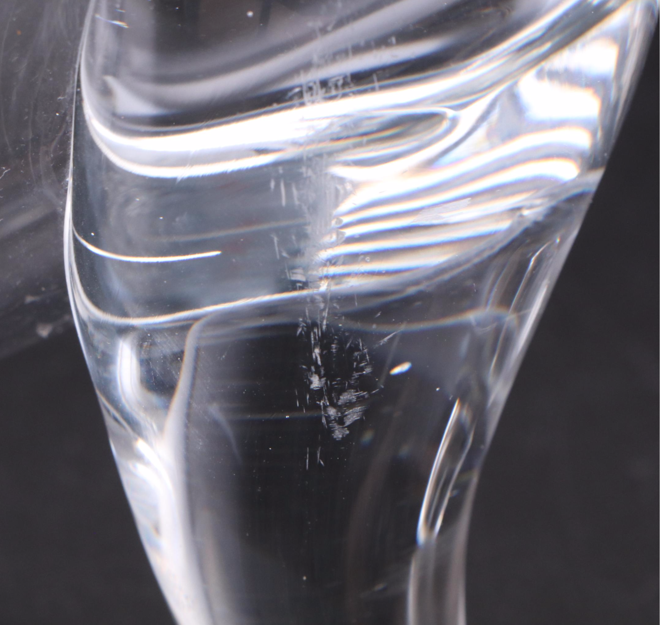 Blenko Blown Glass Fish, Late 20th Century