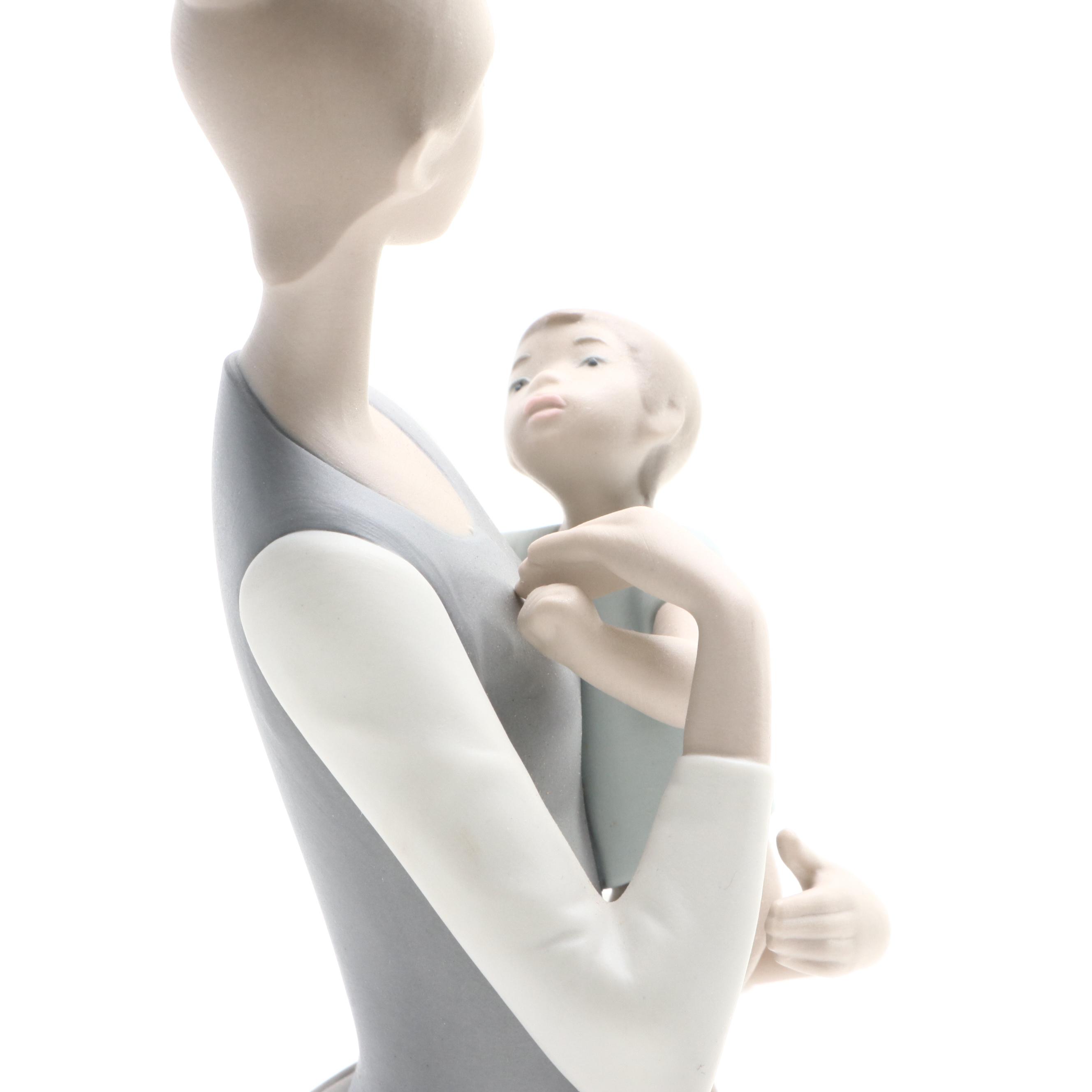 Lladró "Mother and Child" Porcelain Figurine