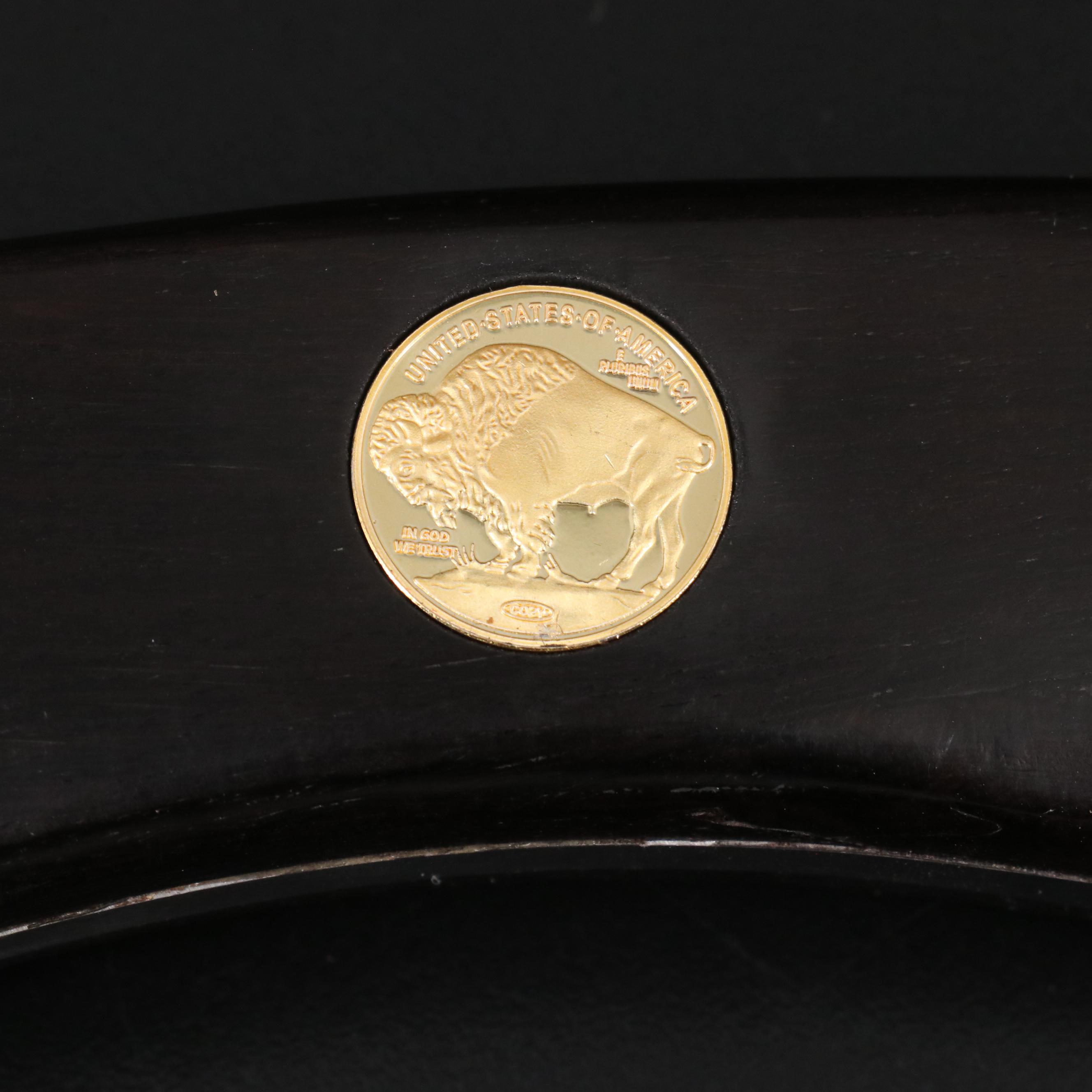 American West Gold and Silver Bowie Knife by American Mint