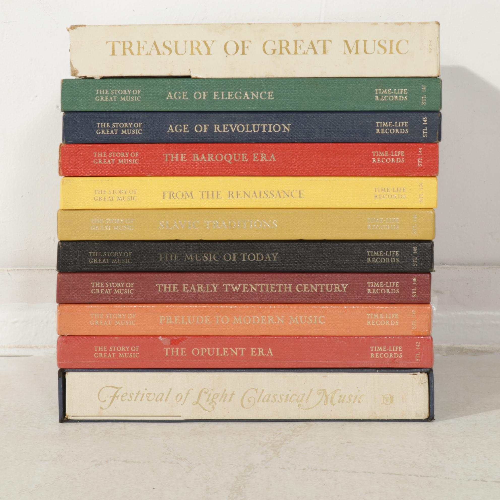 Time-Life Records "The Story of Great Music" and Other Classical Music Records