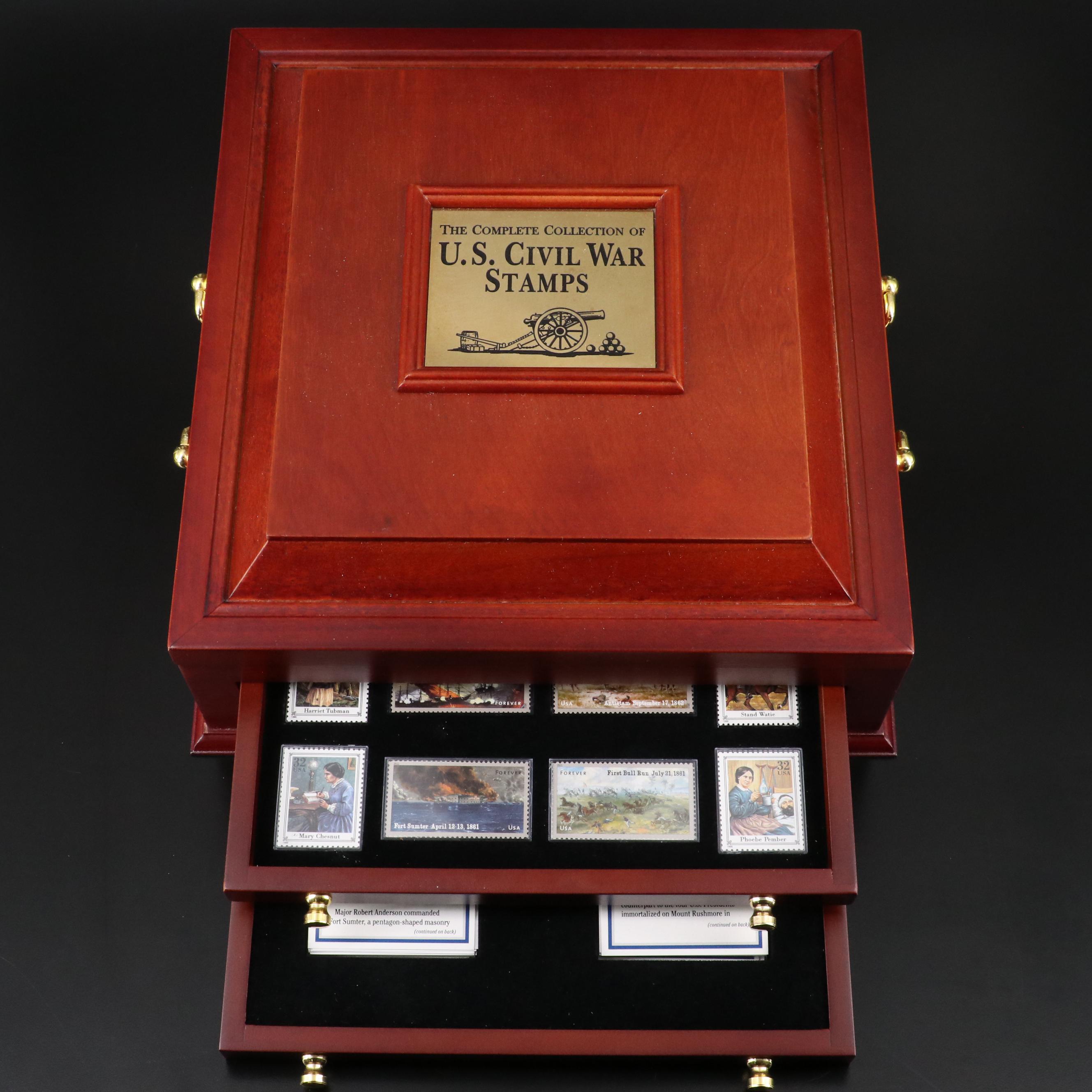 Collection of Mint U.S. Civil War Postage Stamps