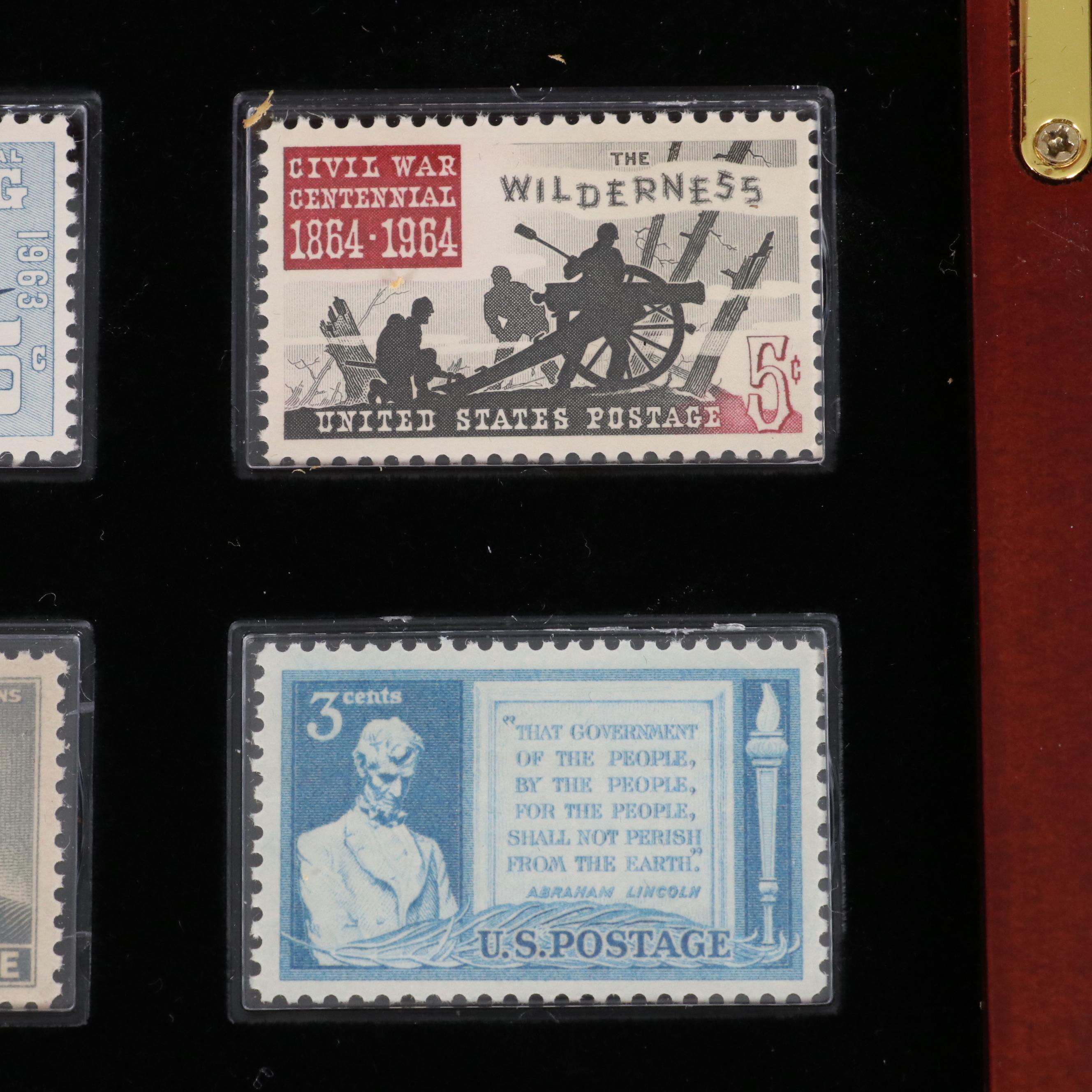 Collection of Mint U.S. Civil War Postage Stamps