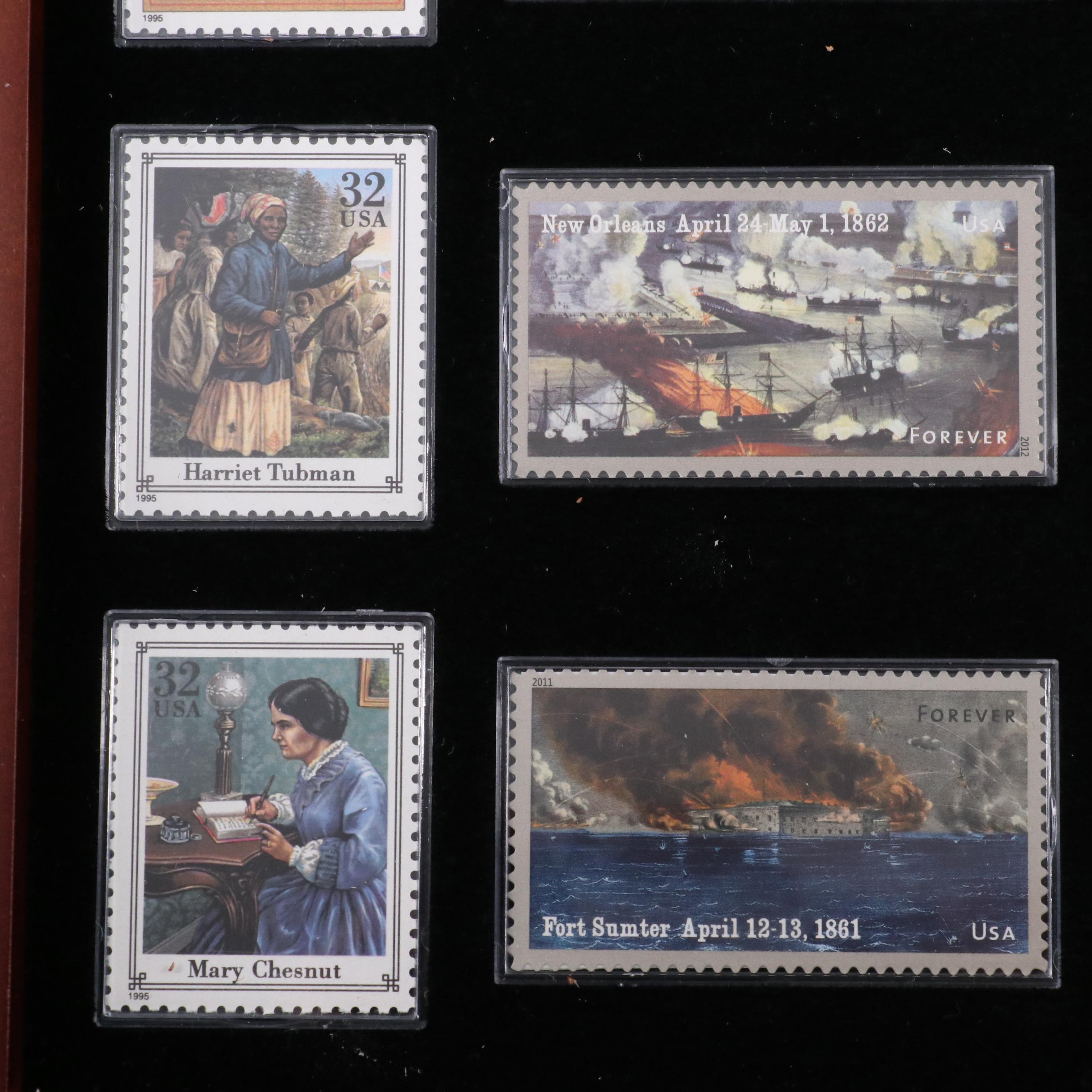 Collection of Mint U.S. Civil War Postage Stamps