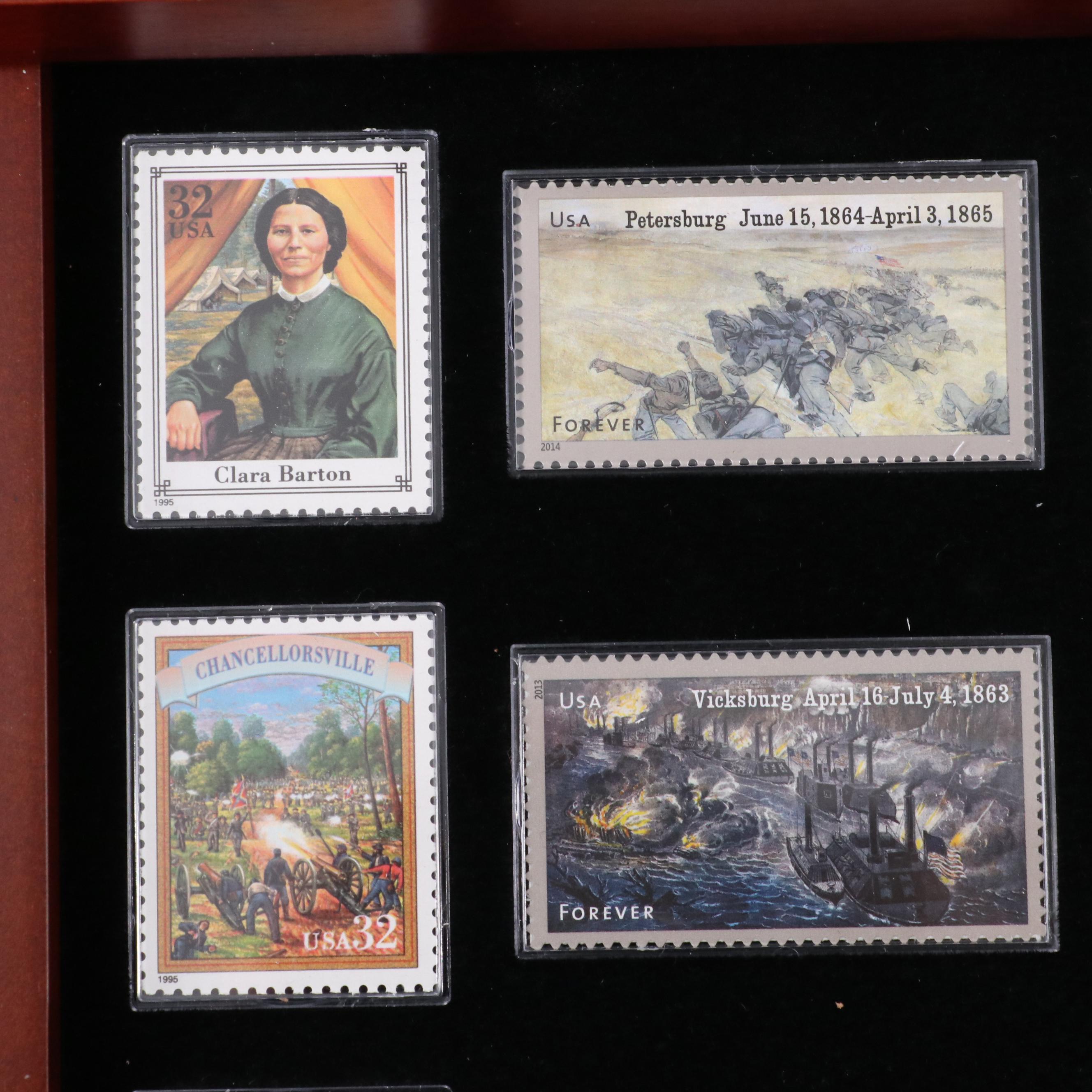 Collection of Mint U.S. Civil War Postage Stamps
