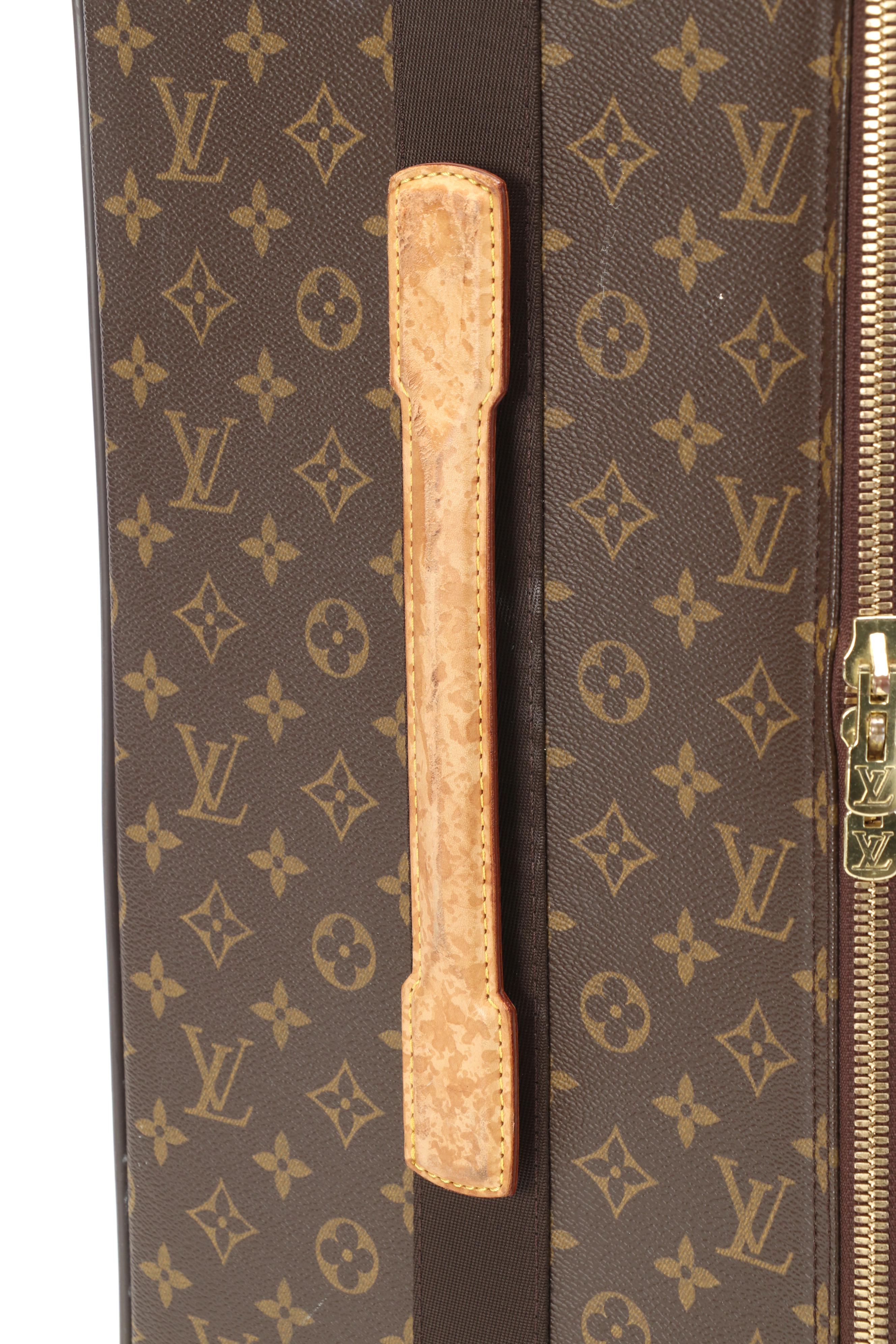 Louis Vuitton Pégase 70 Rolling Suitcase in Monogram Canvas with Pochette Clés