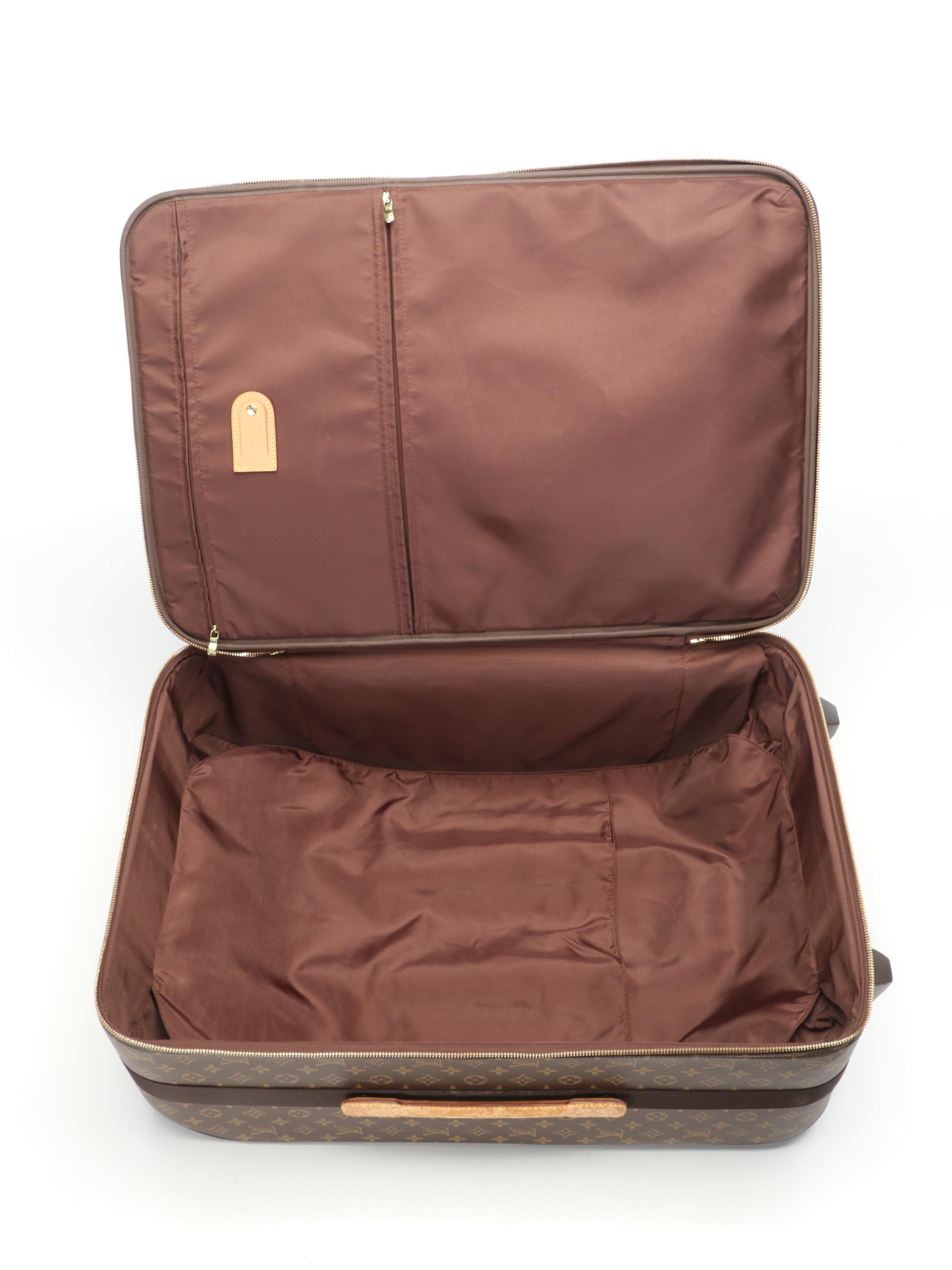 Louis Vuitton Pégase 70 Rolling Suitcase in Monogram Canvas with Pochette Clés