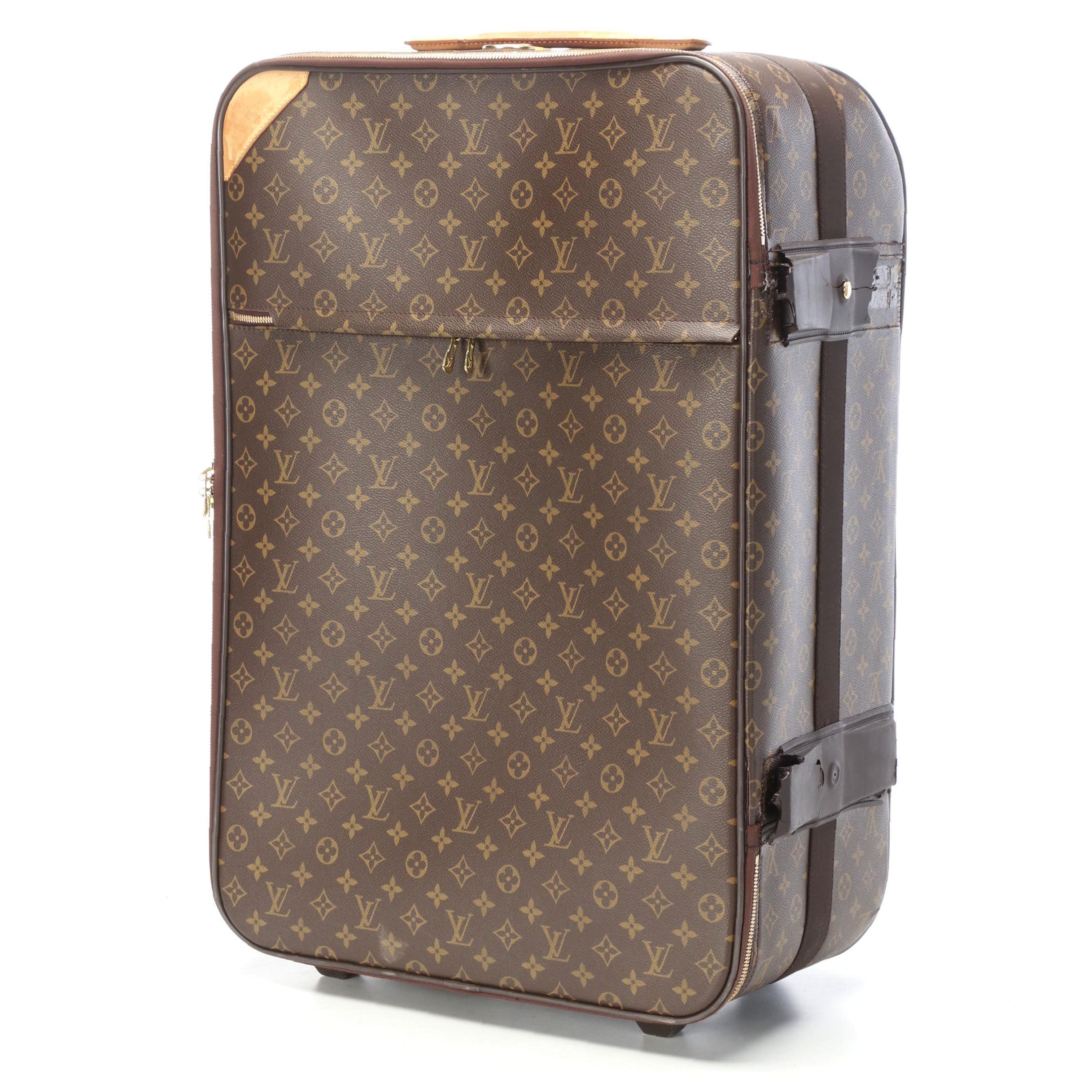 Louis Vuitton Pégase 70 Rolling Suitcase in Monogram Canvas with Pochette Clés