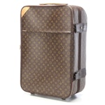 Louis Vuitton Pégase 70 Rolling Suitcase in Monogram Canvas with Pochette Clés