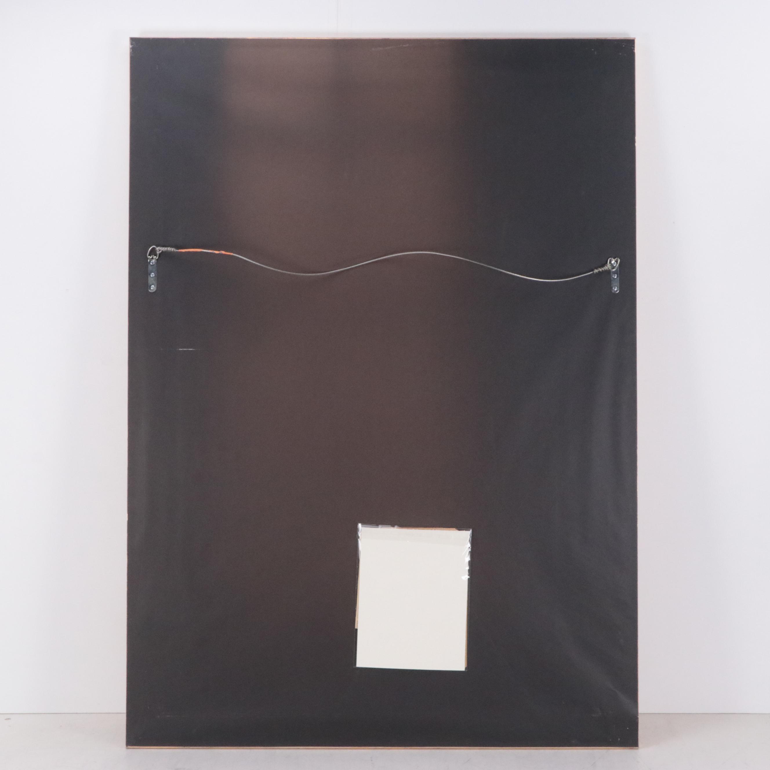 Nancy Lutz Large-Scale Oil Painting Portrait of "Tecumseh," 1986