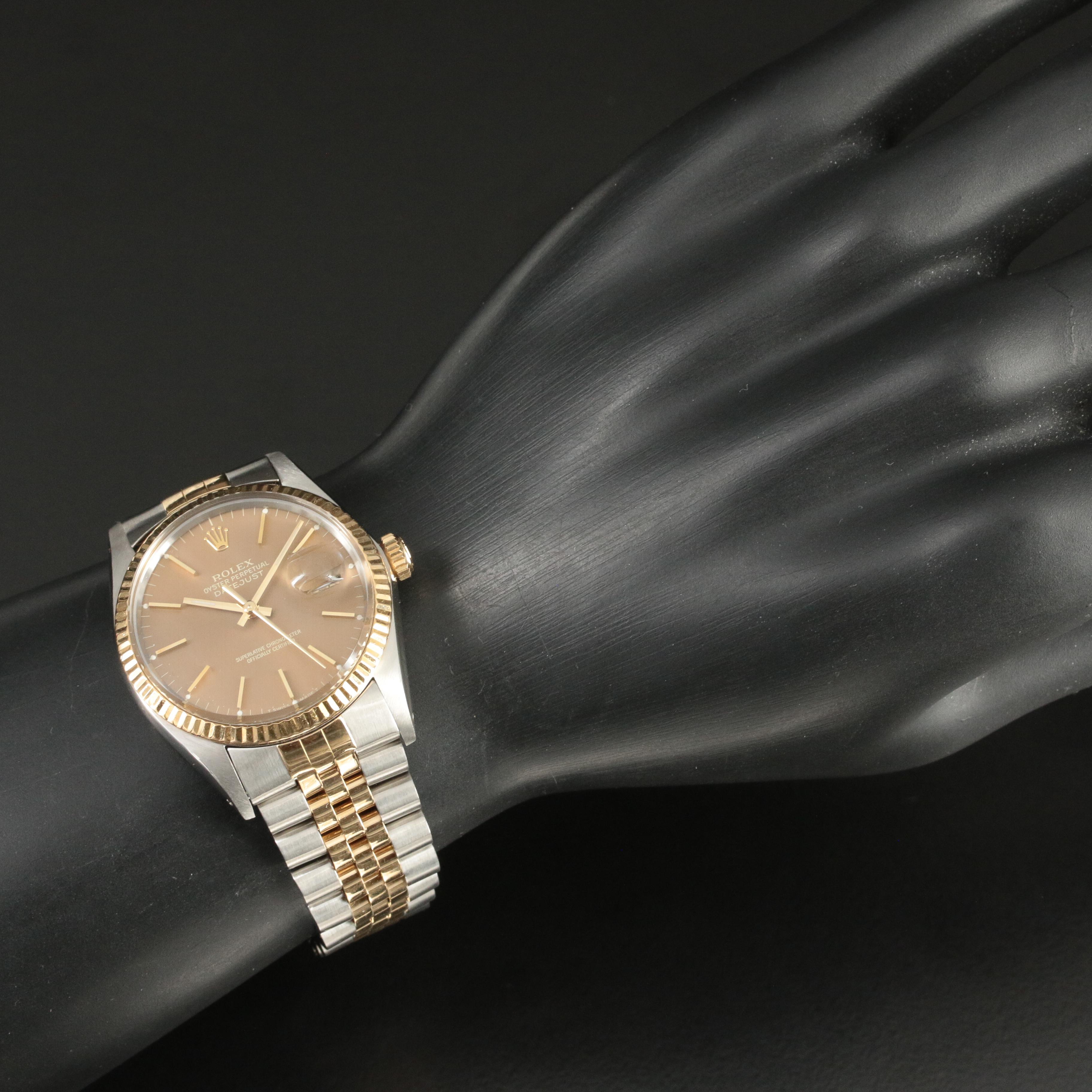 1986 Rolex Oyster Perpetual Two-Tone Datejust Watch