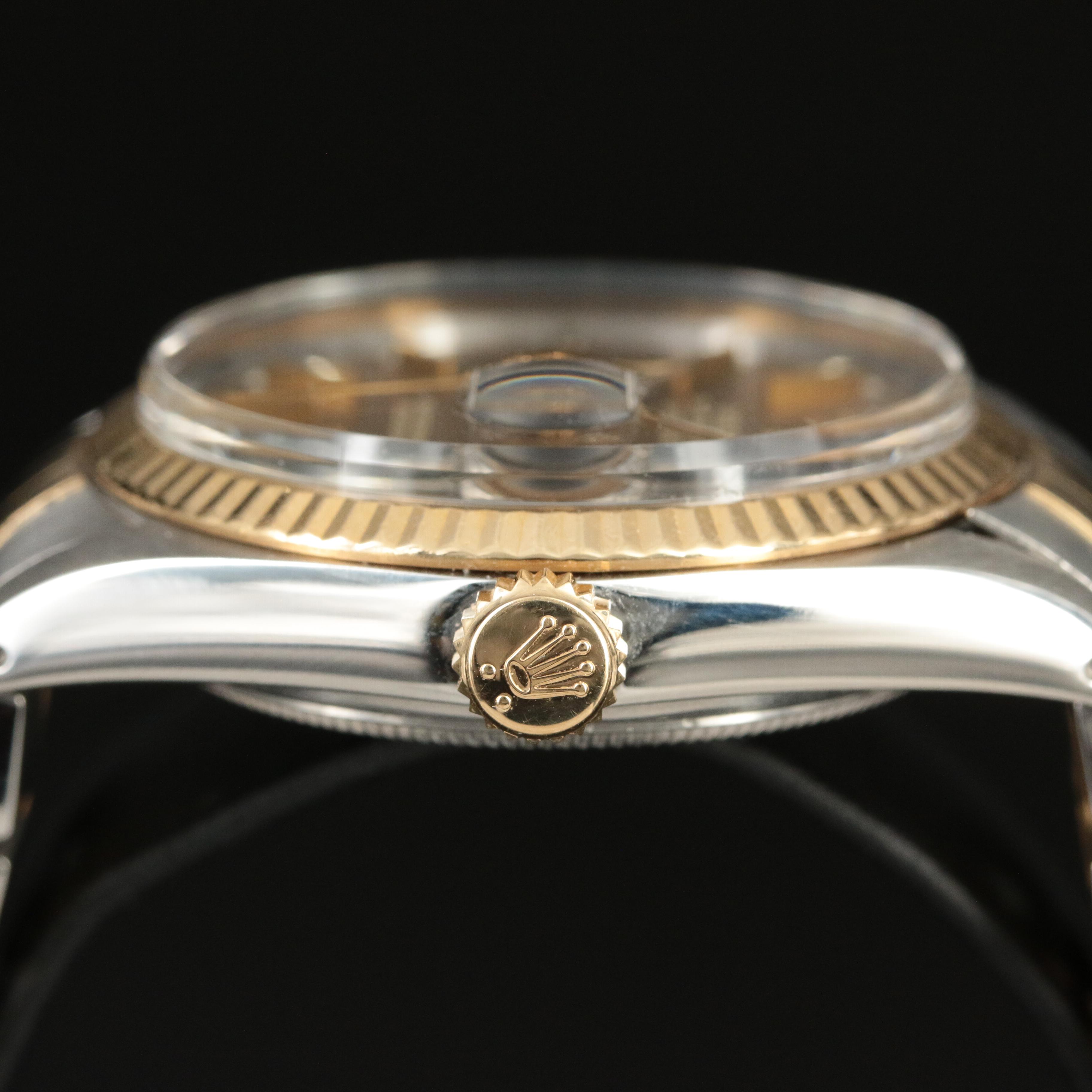 1986 Rolex Oyster Perpetual Two-Tone Datejust Watch