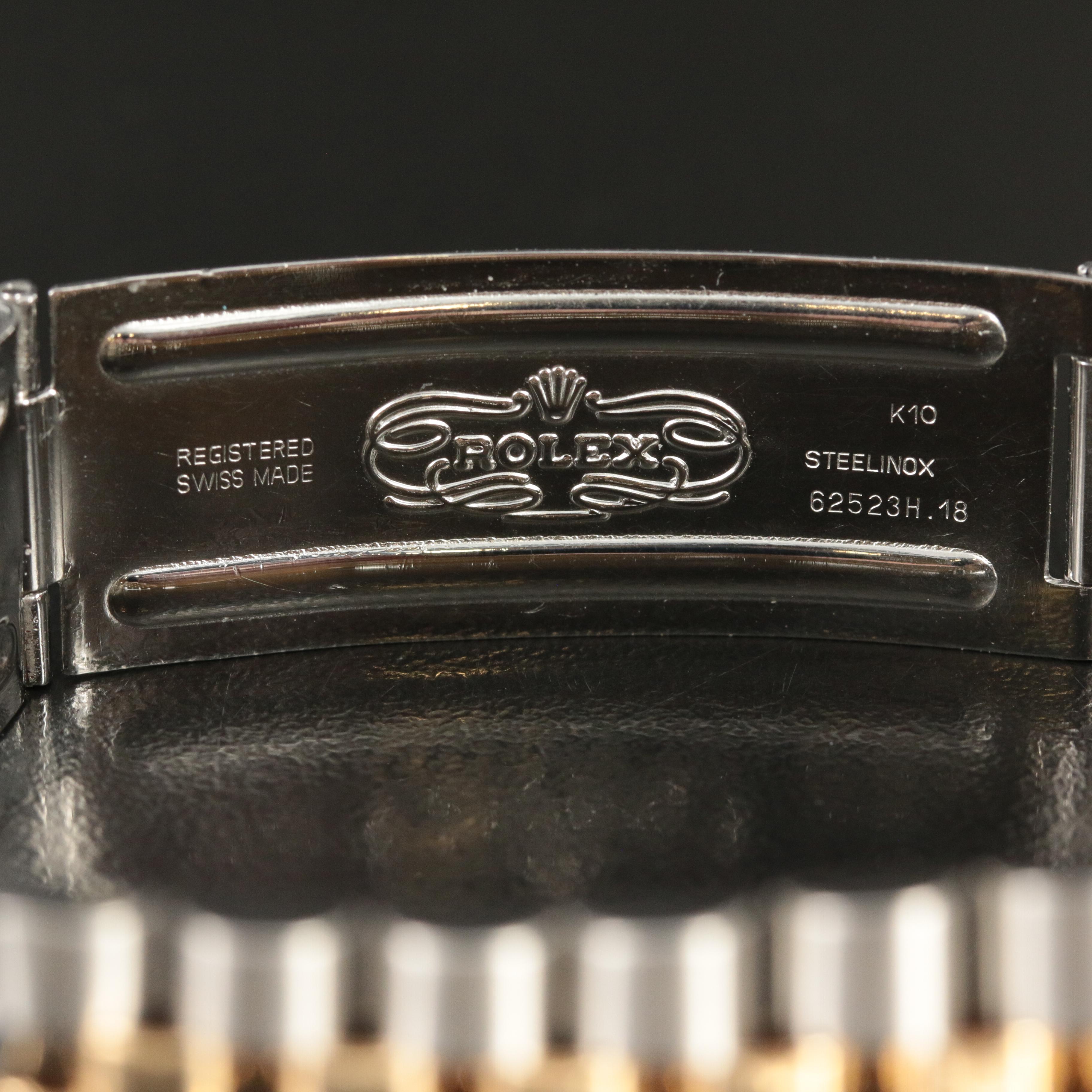 1986 Rolex Oyster Perpetual Two-Tone Datejust Watch