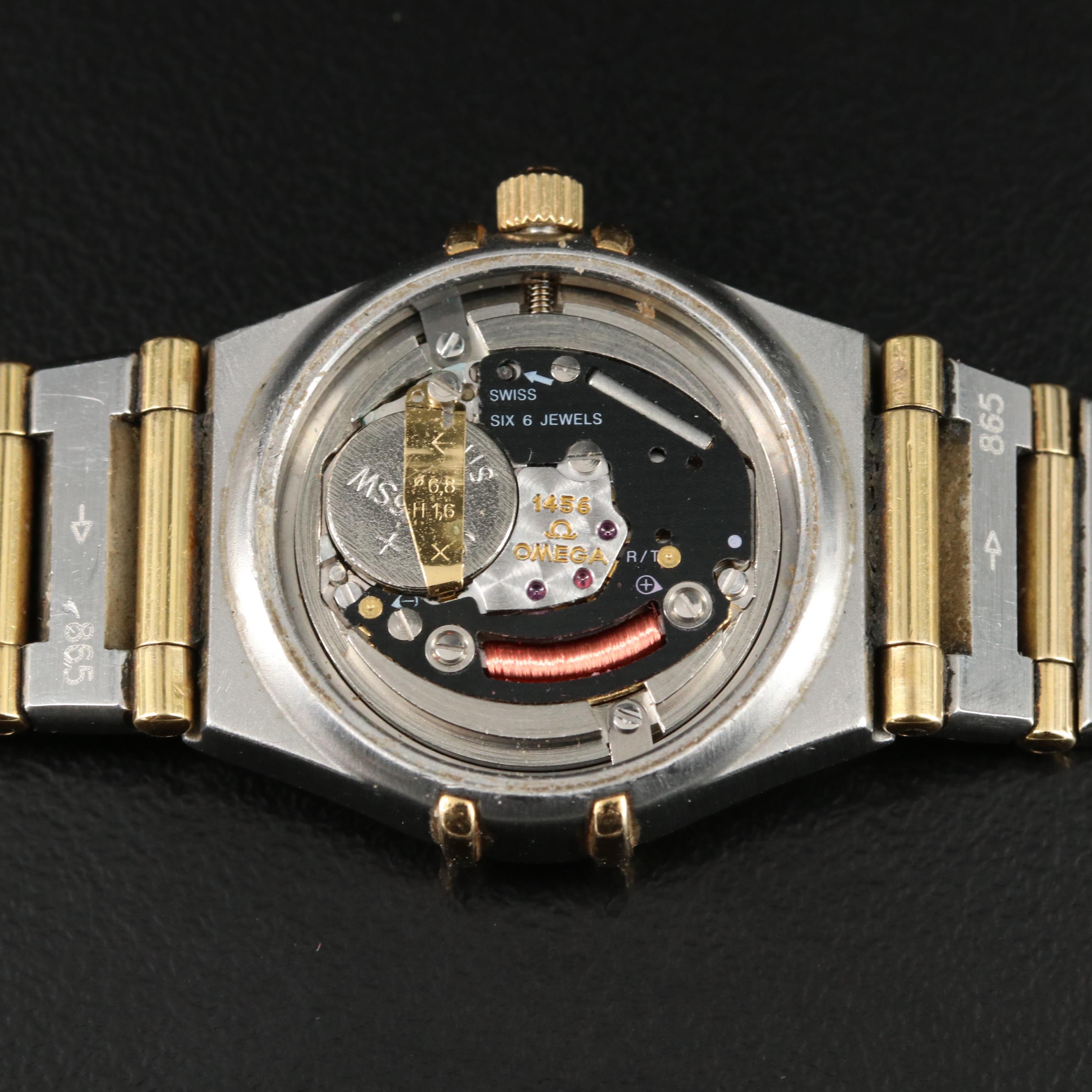 Omega Constellation 18K and Stainless Steel Watch