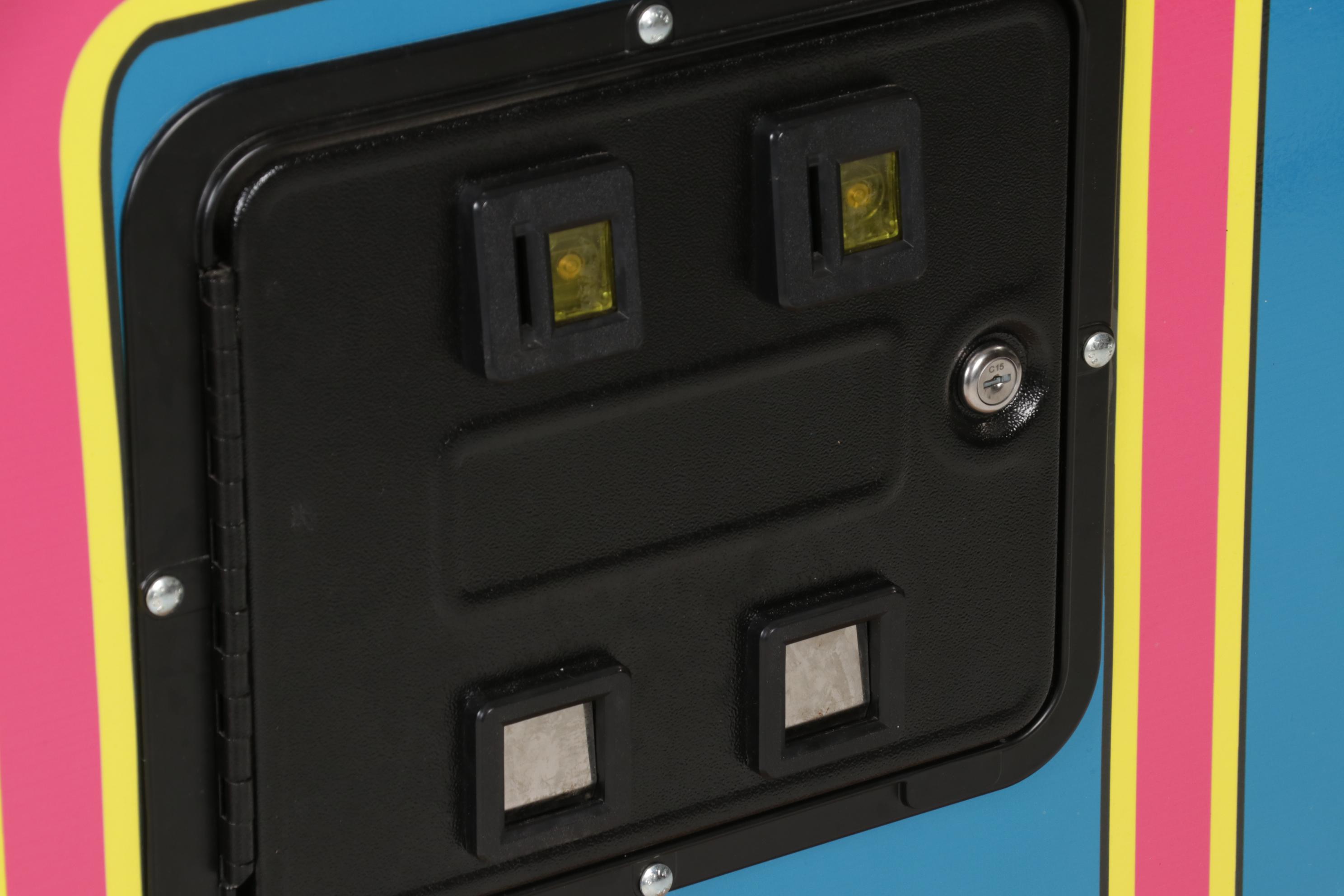 Ms. Pacman and Galaga Branded Freestanding Video Arcade Game, 21st Century