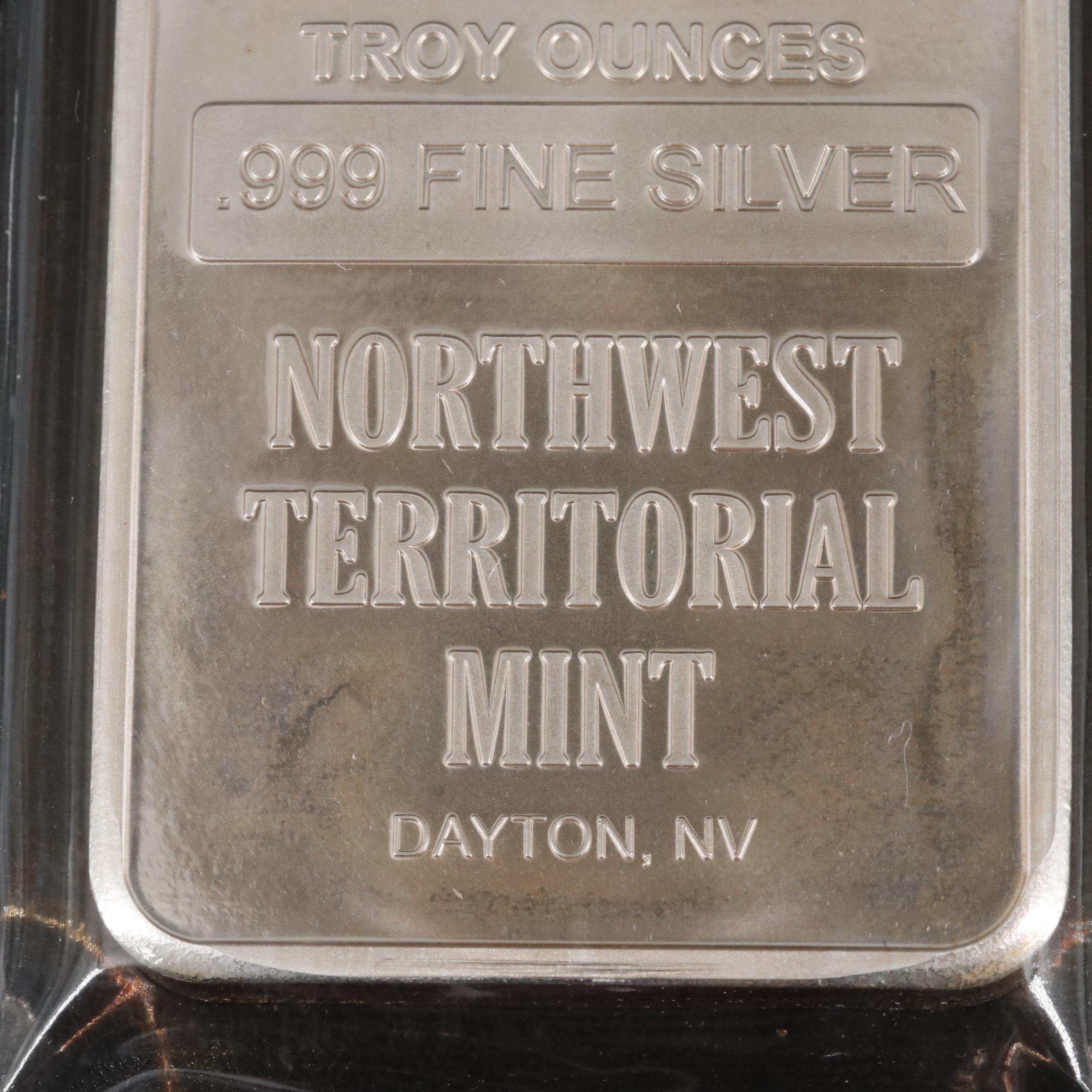Northwest Territorial Mint 10-Ounce Fine Silver Bar