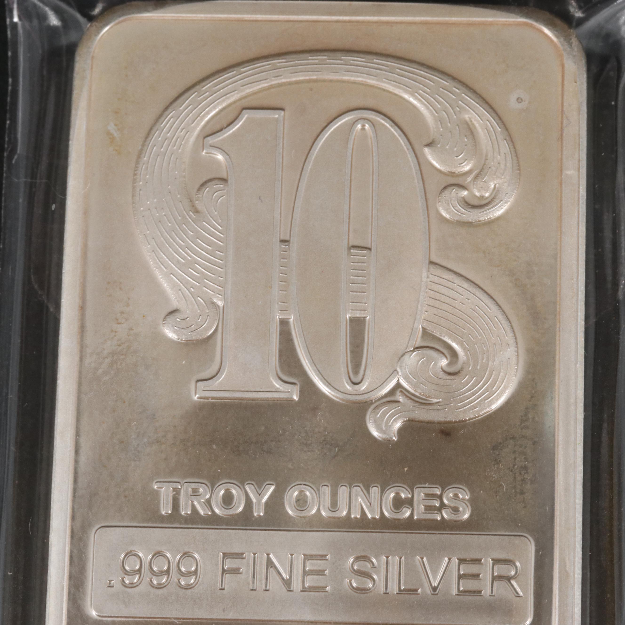 Northwest Territorial Mint 10-Ounce Fine Silver Bar