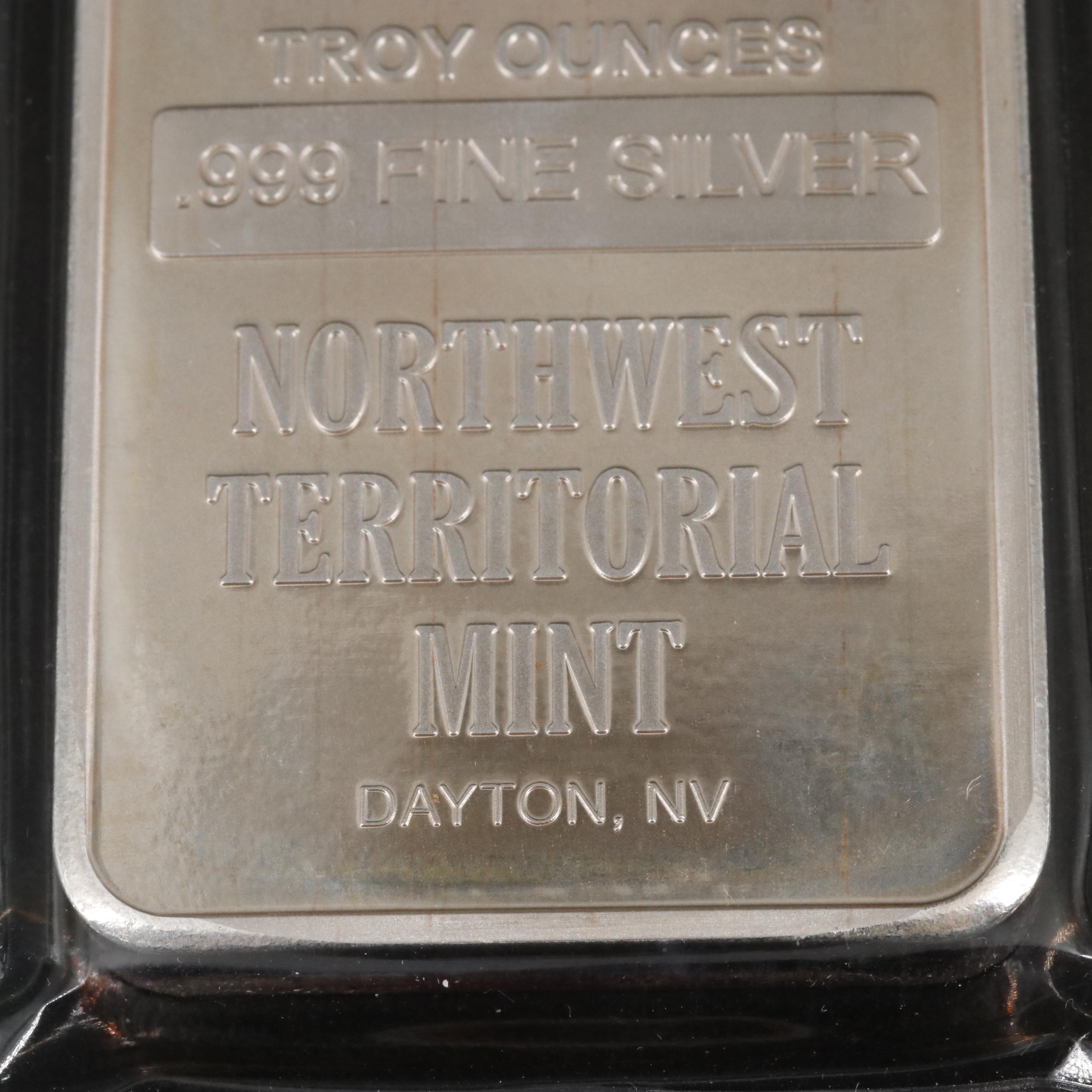 Northwest Territorial Mint 10-Ounce Fine Silver Bar