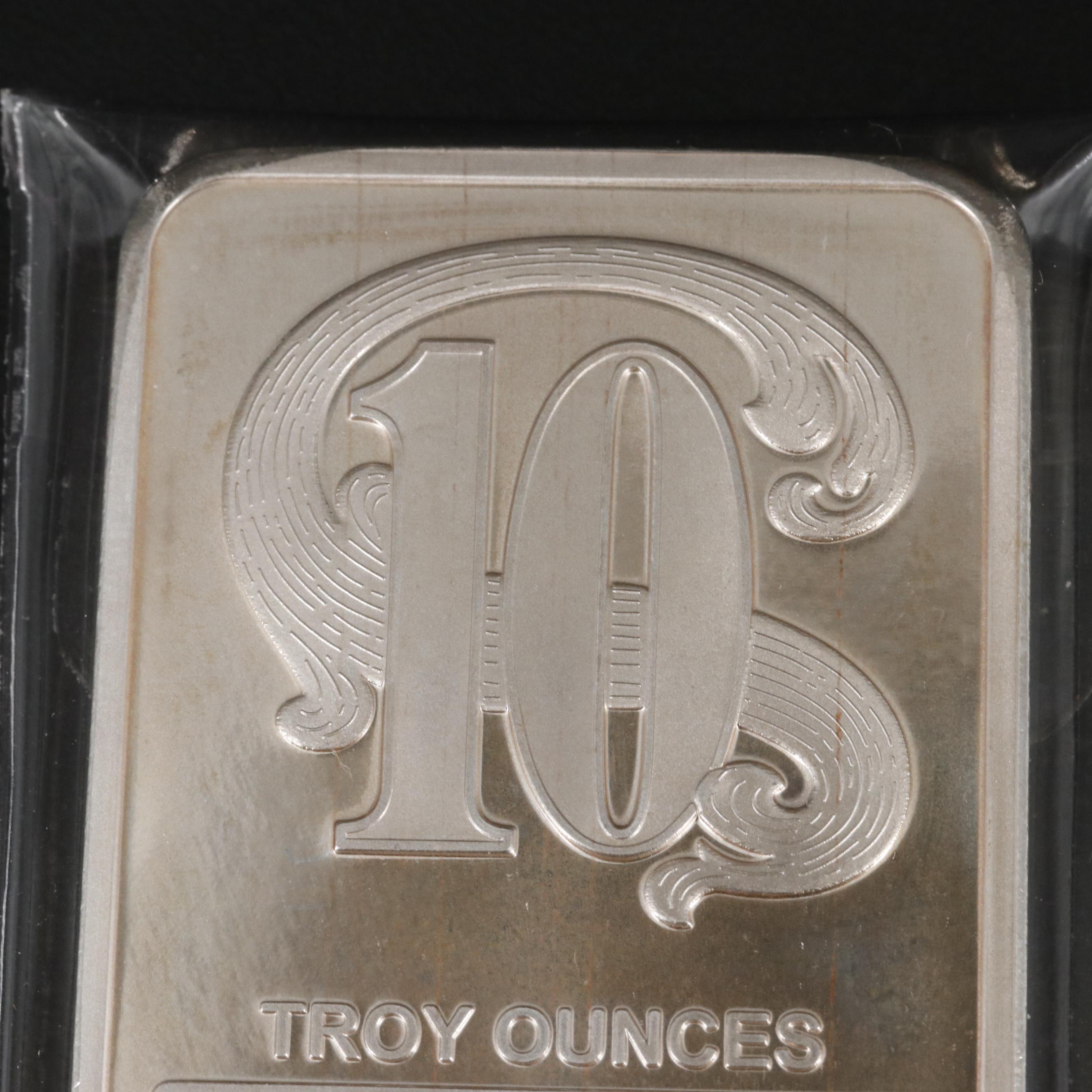 Northwest Territorial Mint 10-Ounce Fine Silver Bar