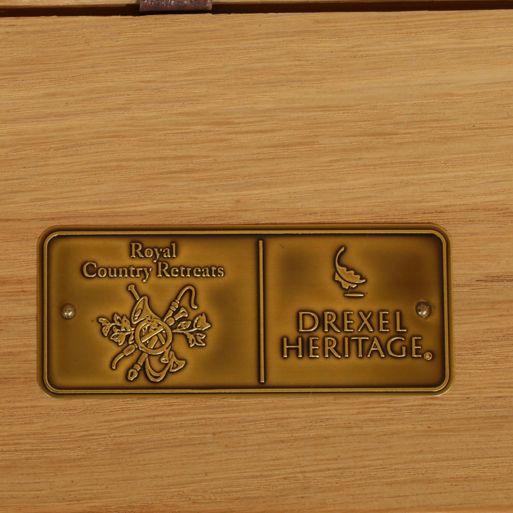 Drexel-Heritage "Royal Country Retreats" Oak Coffee Table