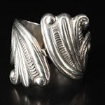 Taxco Sterling Bypass Bracelet