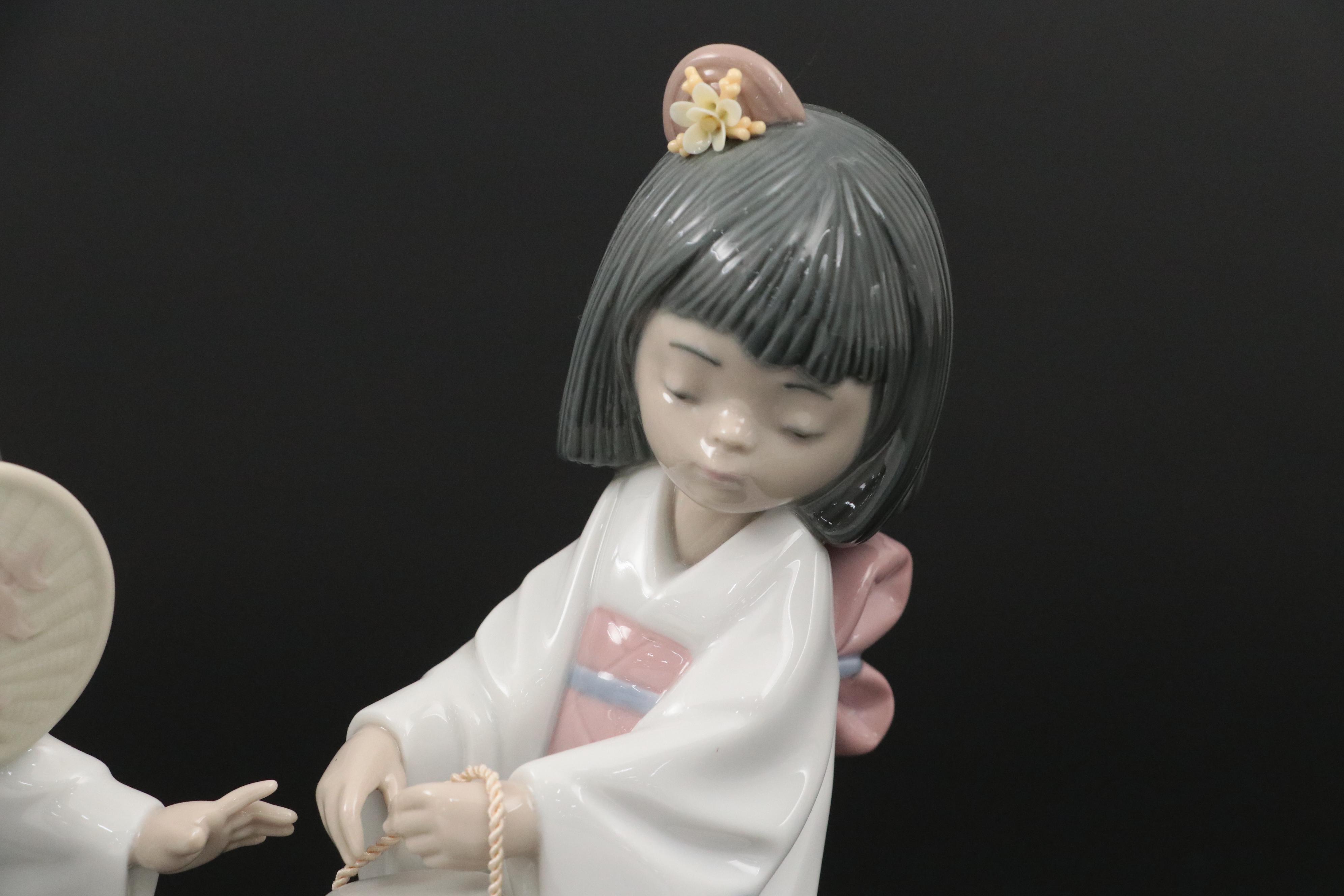 Lladró "Oriental Dance" and Other Lladró Porcelain Figurines