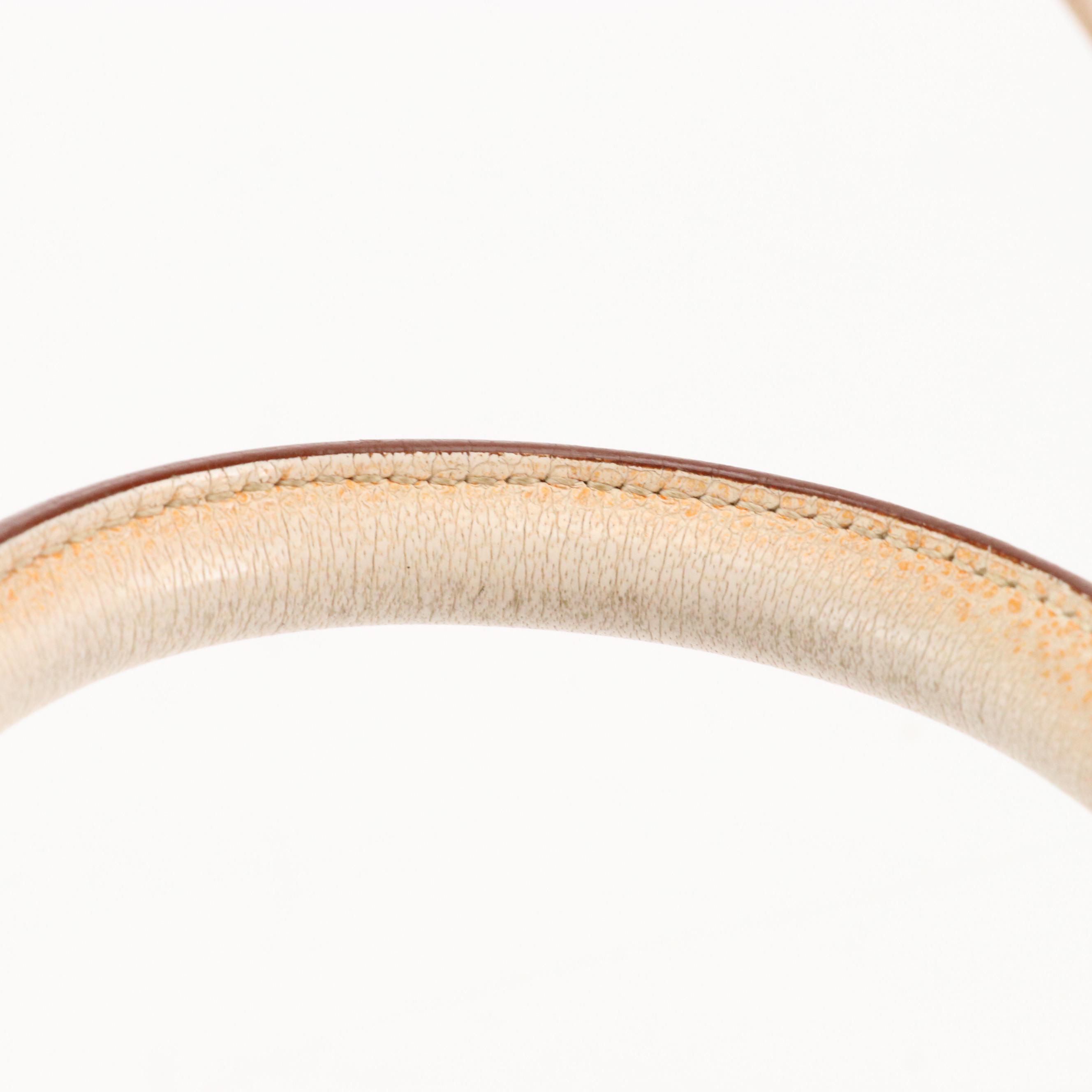 Hermès Birkin 35 Satchel in Orange H Dalmatian Buffalo Leather