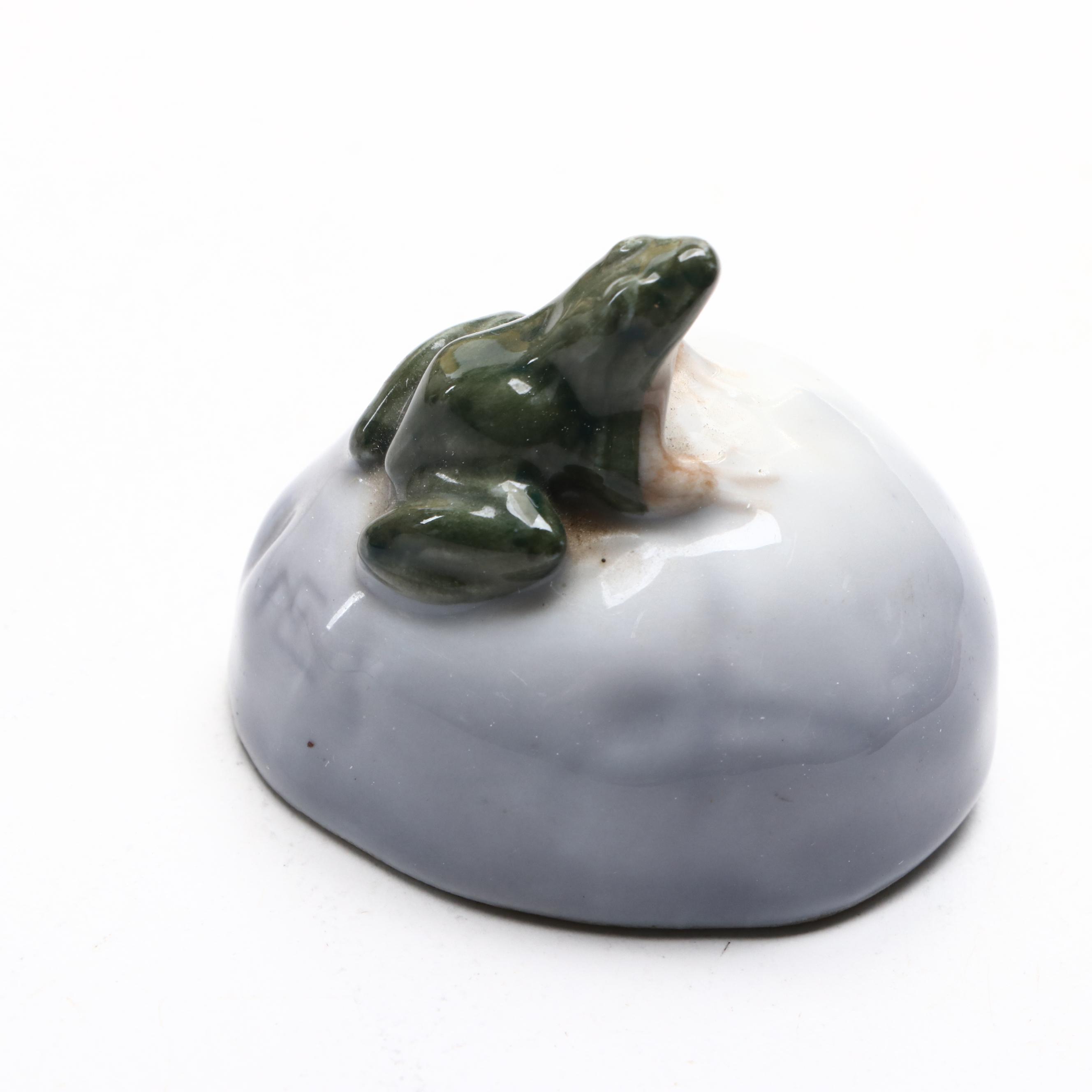 Mason's "Green Bible" Cup and Saucer with Other Glass and Ceramic Tableware